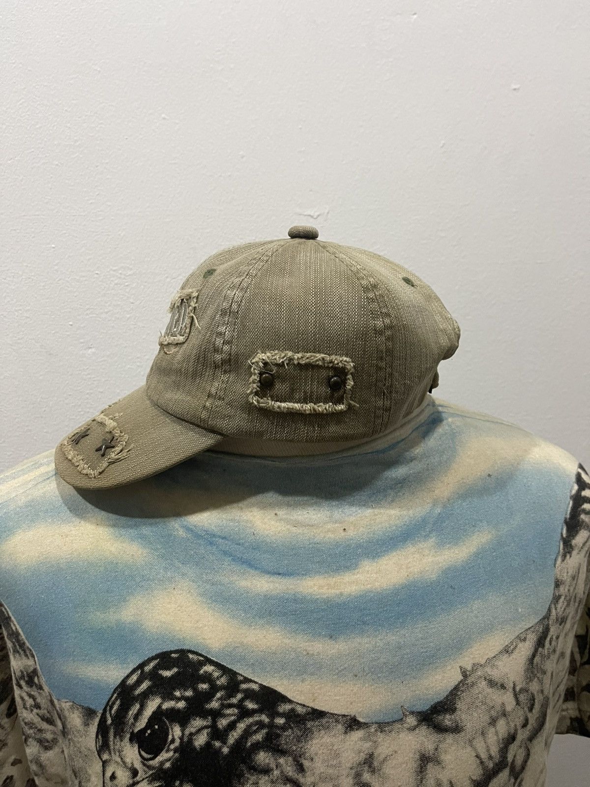 If Six Was Nine Imported Patch Distressed Hat Size ONE SIZE - 2 Thumbnail