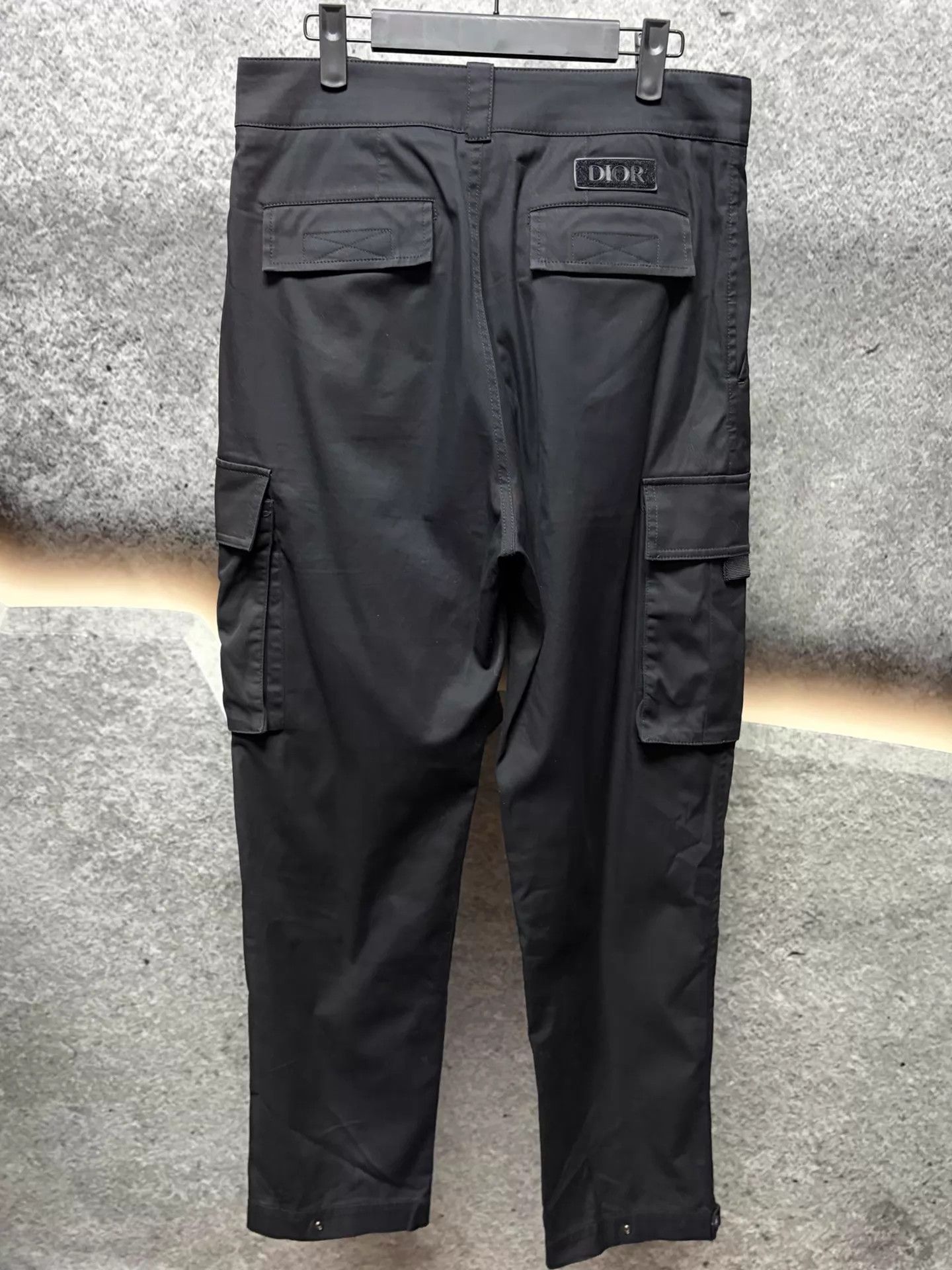 Dior Dior Cargo Pants 46 Black Size US 30 / EU 46 - 2 Thumbnail