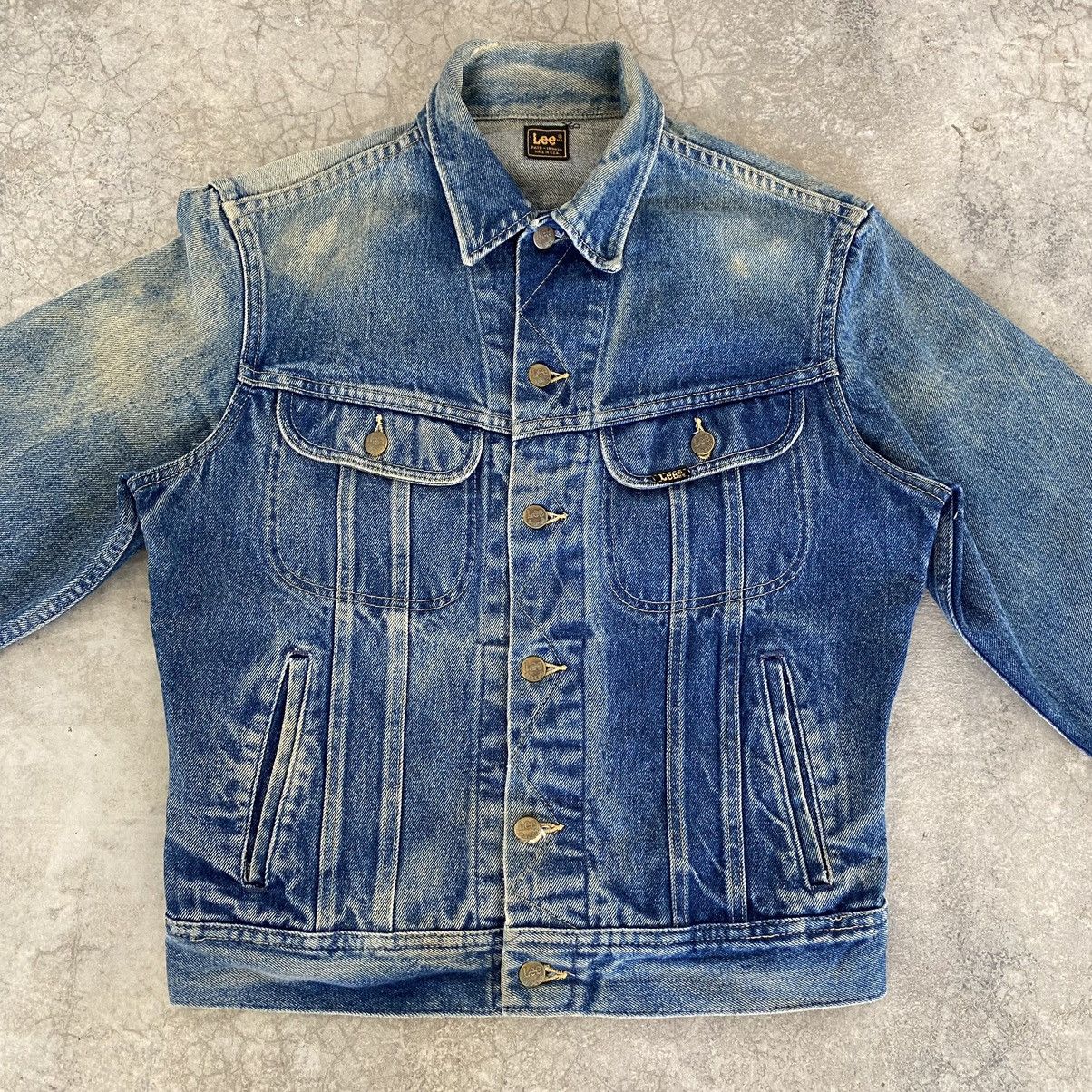 Lee Vintage Lee Raiders 220J Faded Blue Western Denim Jacket Size US M / EU 48-50 / 2 - 7 Thumbnail