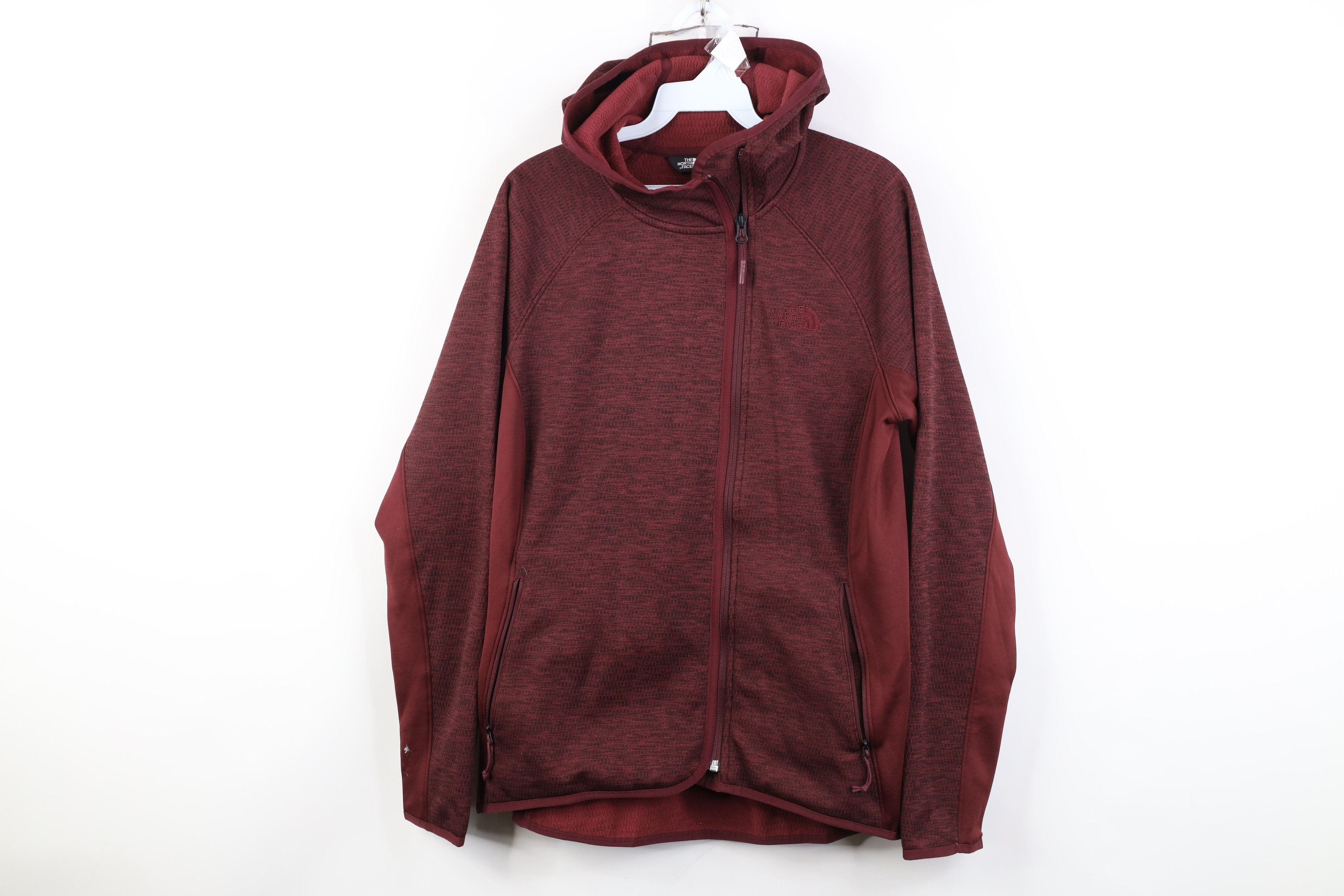 The North Face The North Face Thermal Fleece Lined Full Zip Hooded Jacket Size L / US 10 / IT 46 - 1 Thumbnail
