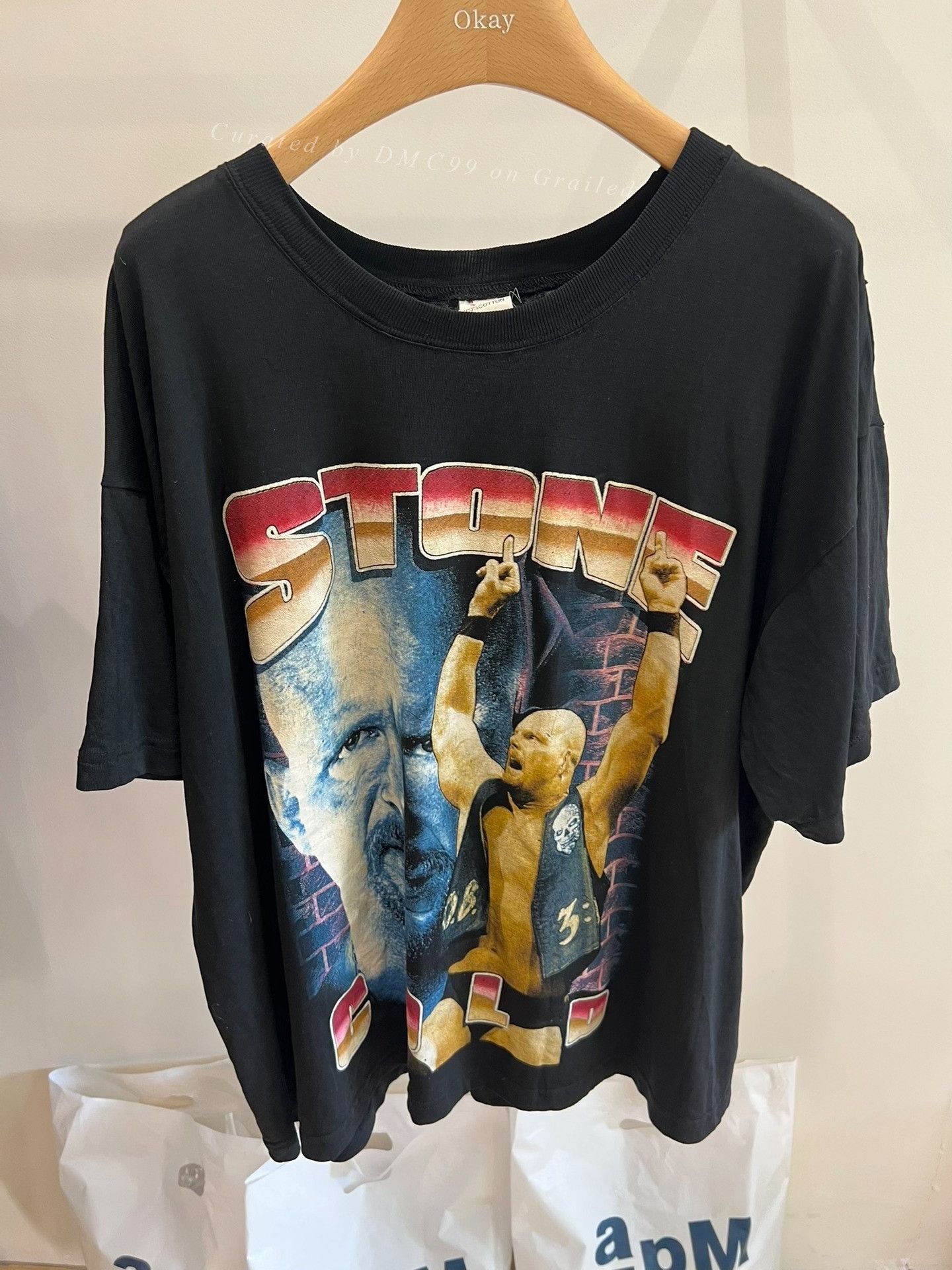 Other Vintage 90s Stone Cold Austin WWE Tee Size US XXL / EU 58 / 5 - 1 Thumbnail