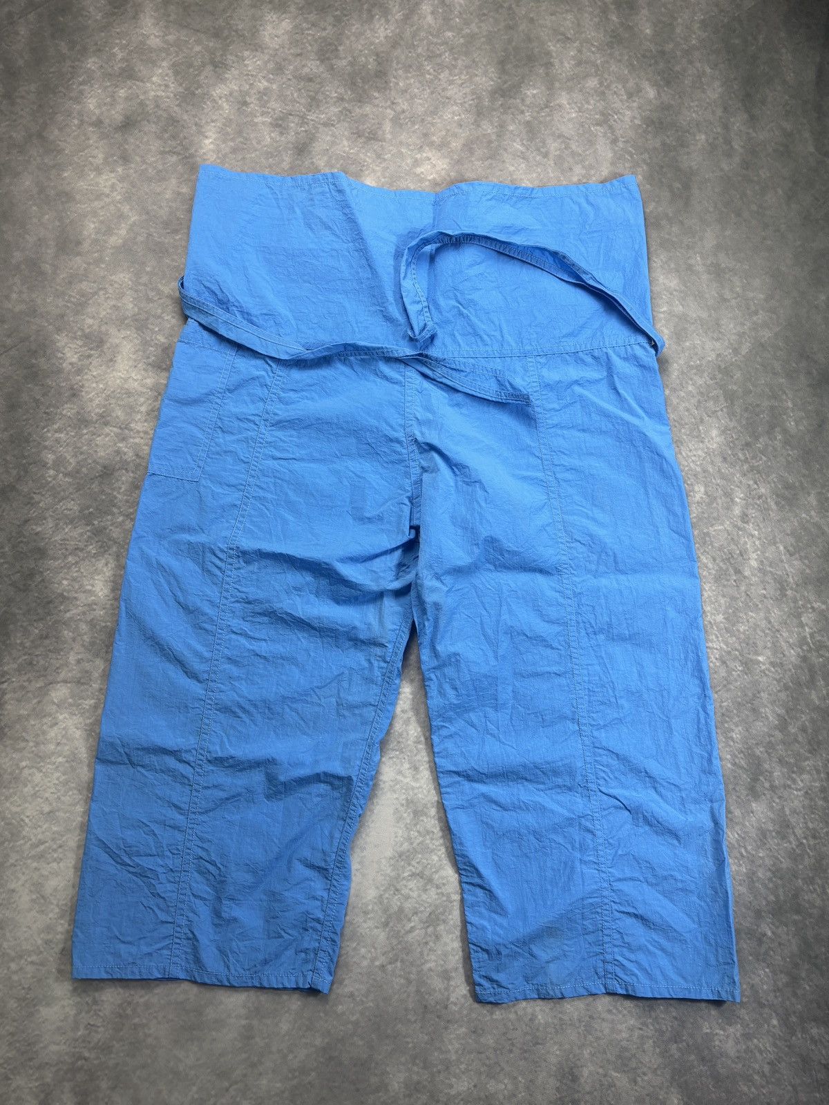 MC2 Saint Barth × Other × Vintage Vintage Cropped Pants Crinkle Nylon Tie Waist Beach Capris Size US 32 / EU 48 - 8 Thumbnail