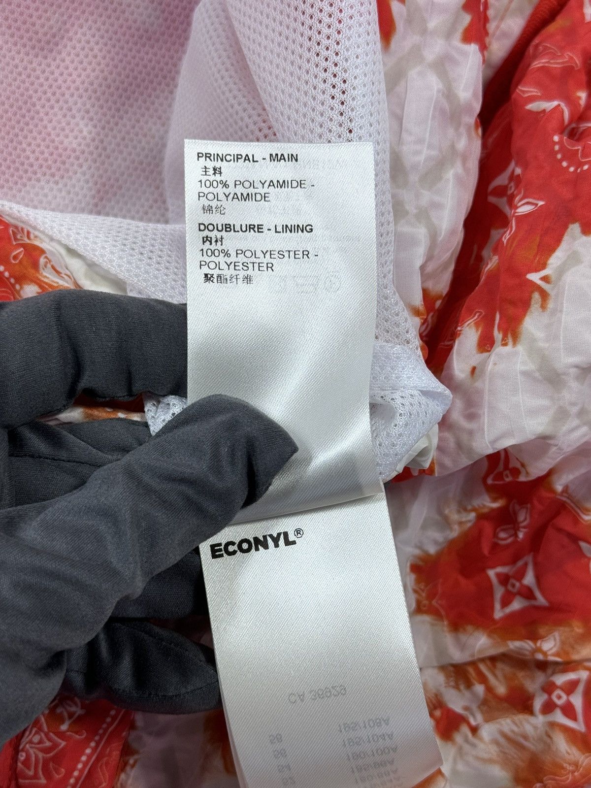 Louis Vuitton × Virgil Abloh BANDANA MONOGRAM PRINT WINDBREAKER JACKET Size US XXL / EU 58 / 5 - 7 Thumbnail