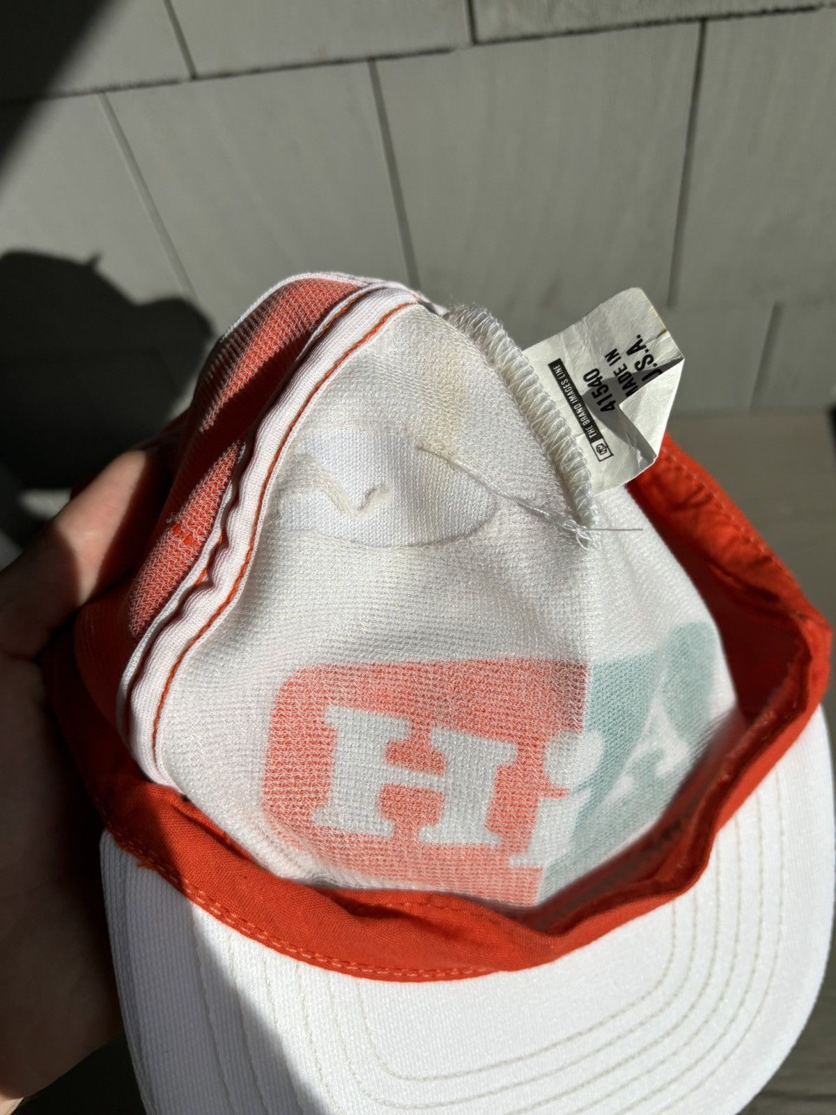 Vintage 1970s Trucker Hats Vintage Baseball Cap Mesh Matching Set 70 Size ONE SIZE - 7 Thumbnail