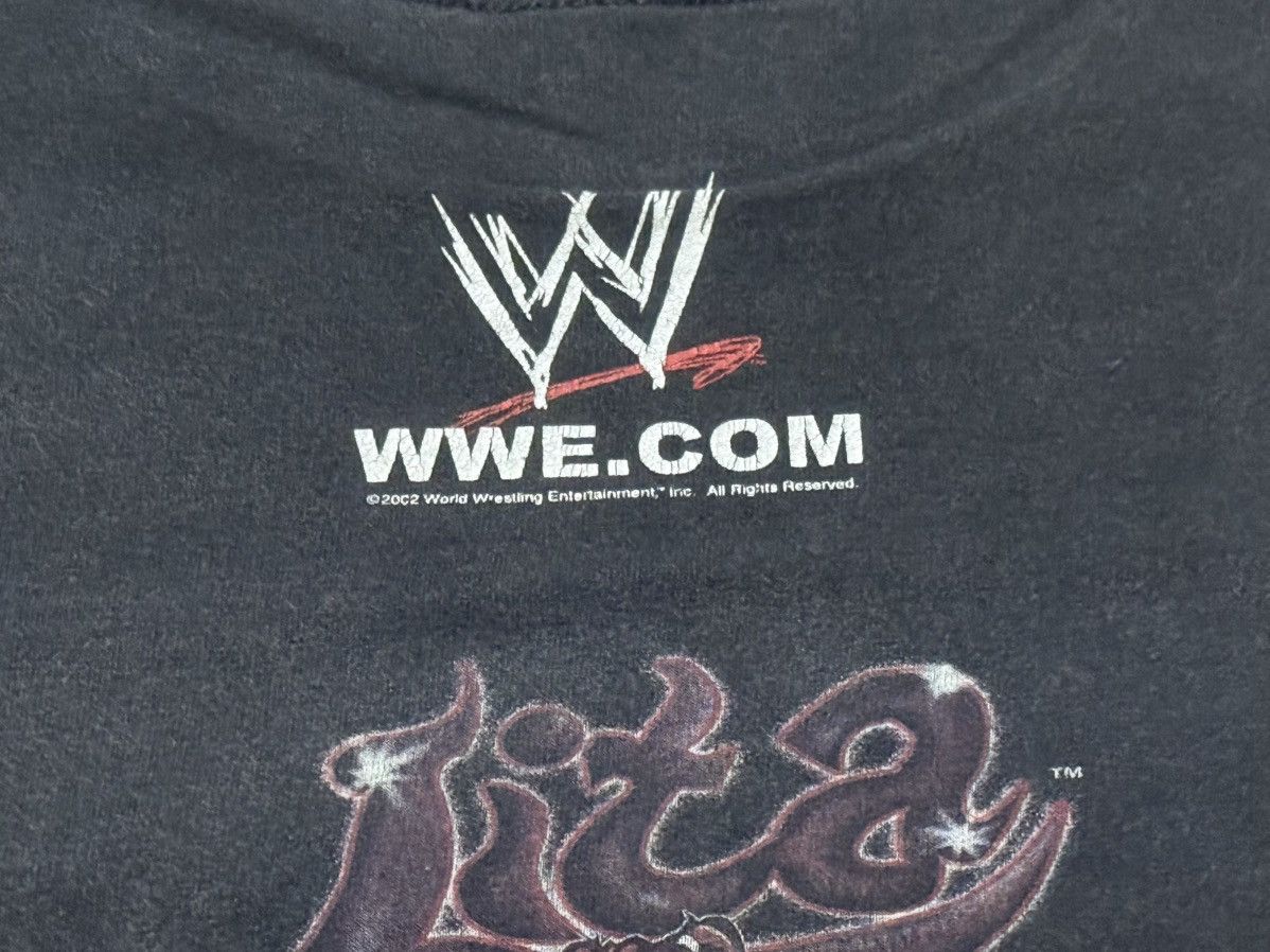 Vintage Vintage 00s WWE Lita 2002 T-Shirt Size US M / EU 48-50 / 2 - 7 Thumbnail
