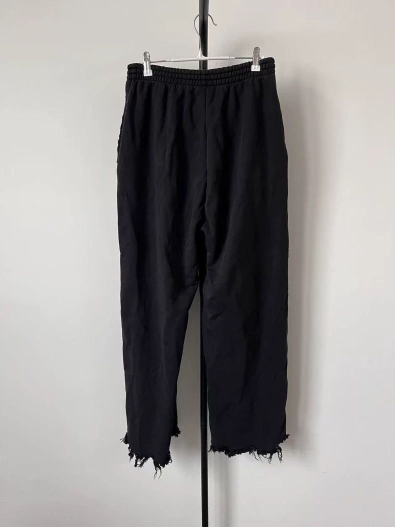 Balenciaga Balenciaga size XS Logo letter printed raw edge casual pan Size 23" - 2 Thumbnail
