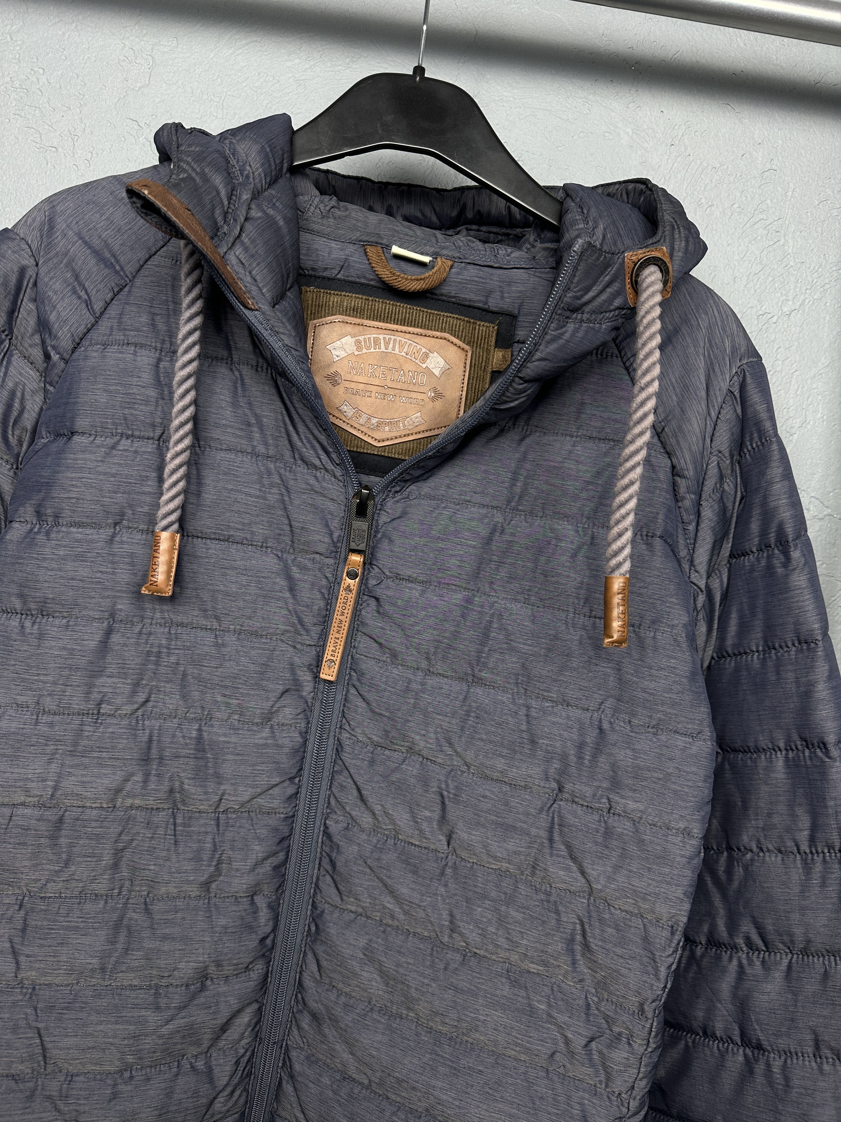 Naketano Naketano Mens Quilted Puffer Jacket Size US M / EU 48-50 / 2 - 2 Thumbnail