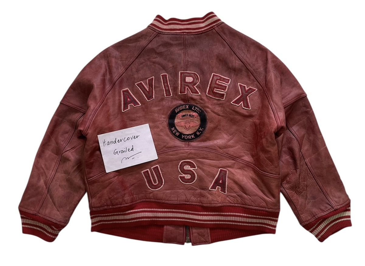 Avirex Vintage Avirex Usa Leather Jacket Size US M / EU 48-50 / 2 - 1 Thumbnail