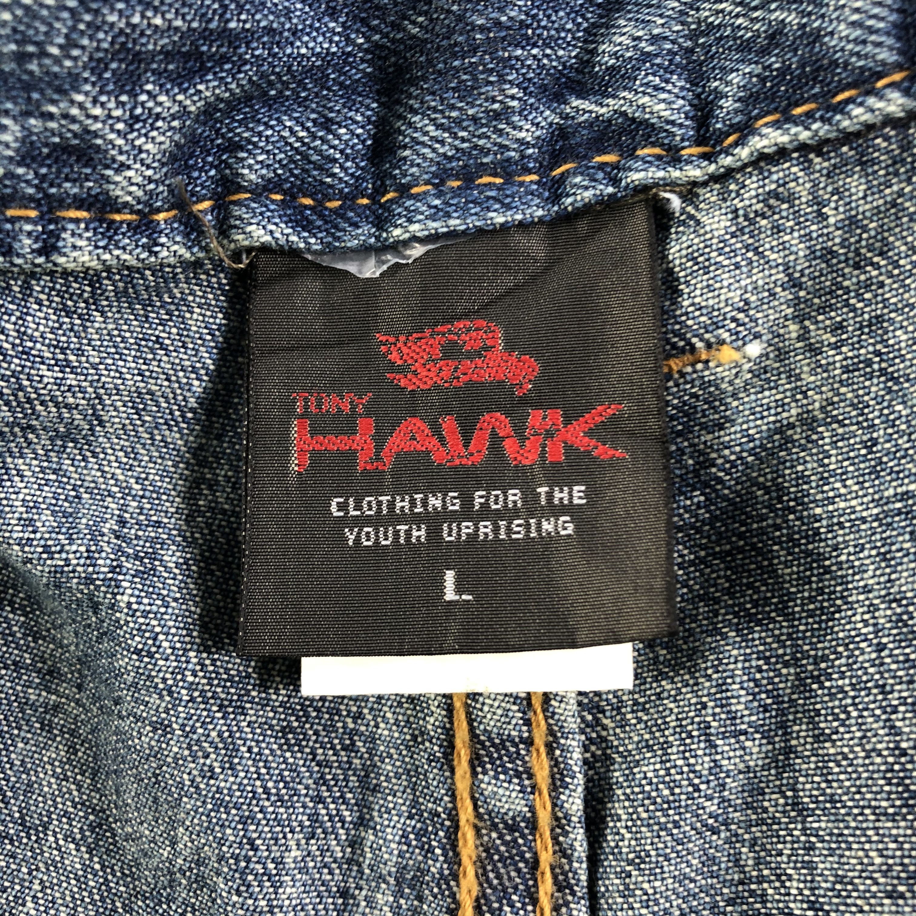 Tony Hawk Tony Hawk Patchwork Baggy Jeans KJ2046 Size US 33 - 7 Thumbnail