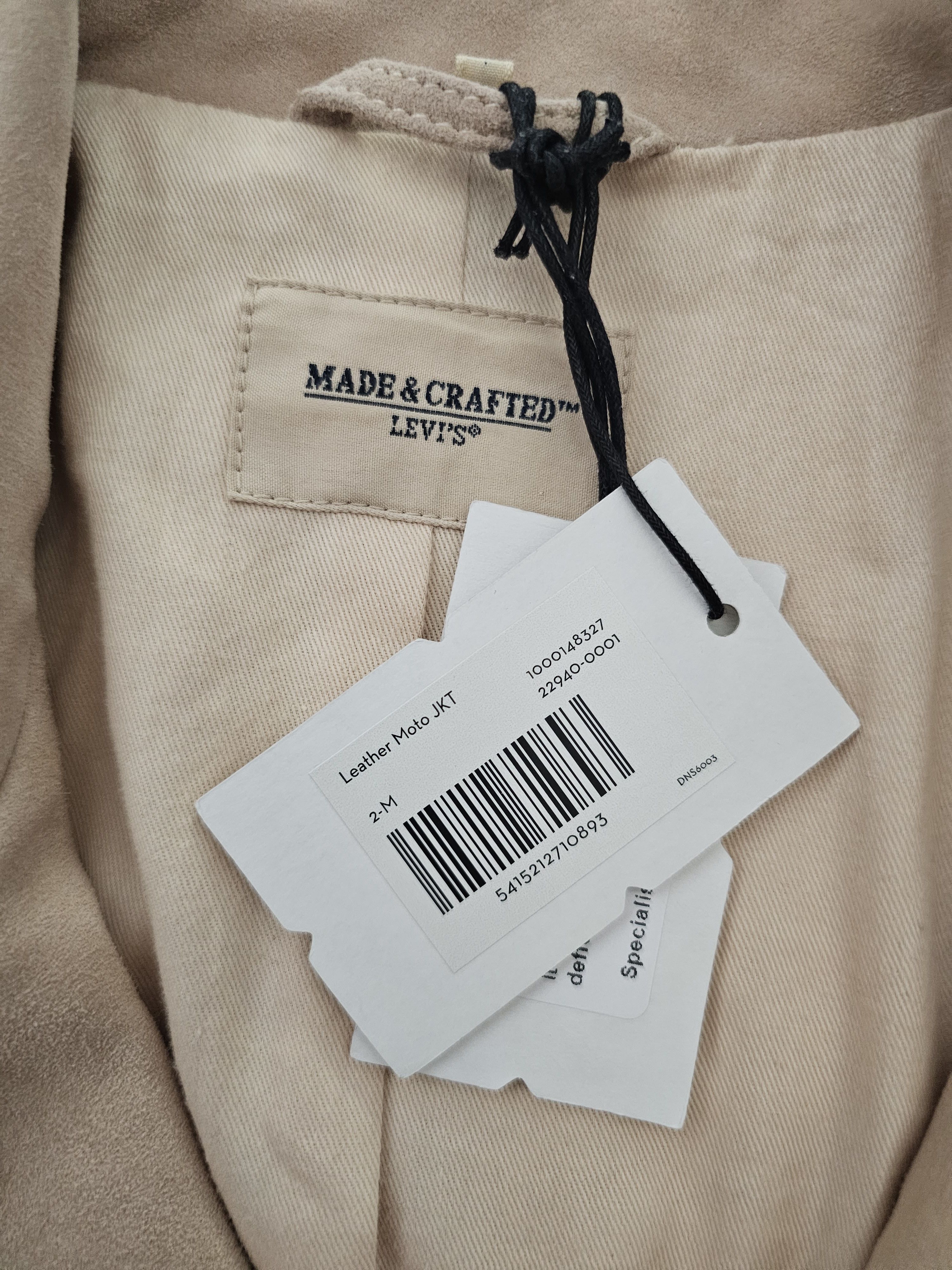 Levi's Made & Crafted NWT Levi's Made & Crafted Leather Perfecto Jacket Size M Size M / US 6-8 / IT 42-44 - 6 Thumbnail