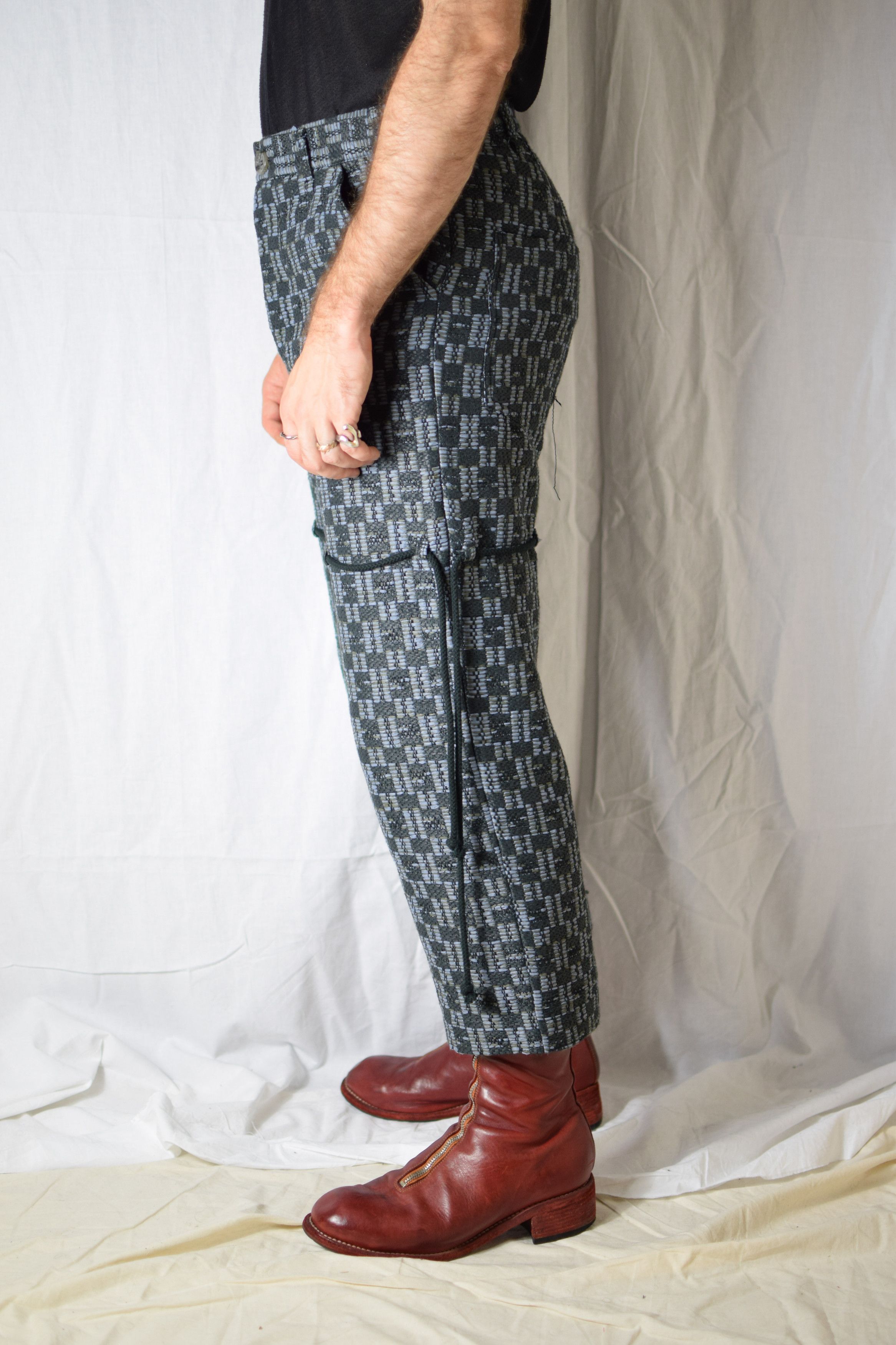 Song For The Mute SftM 21.1 Naive Work Pants - MPT075_LEGOBLU Size US 32 / EU 48 - 5 Thumbnail