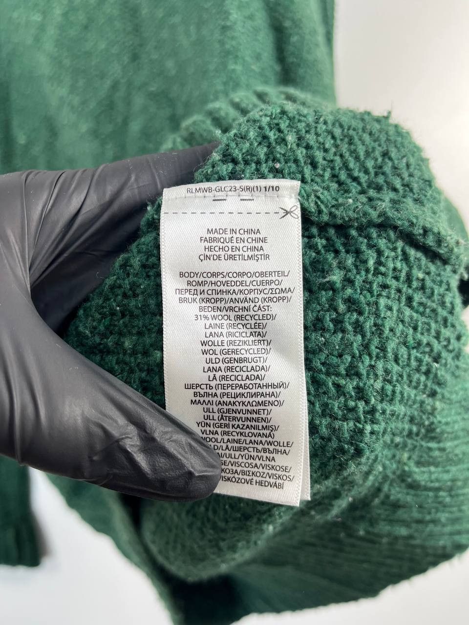 Polo Ralph Lauren Polo Ralph Lauren Green Knit Sweater Pullover Size XL Size US XL / EU 56 / 4 - 3 Thumbnail