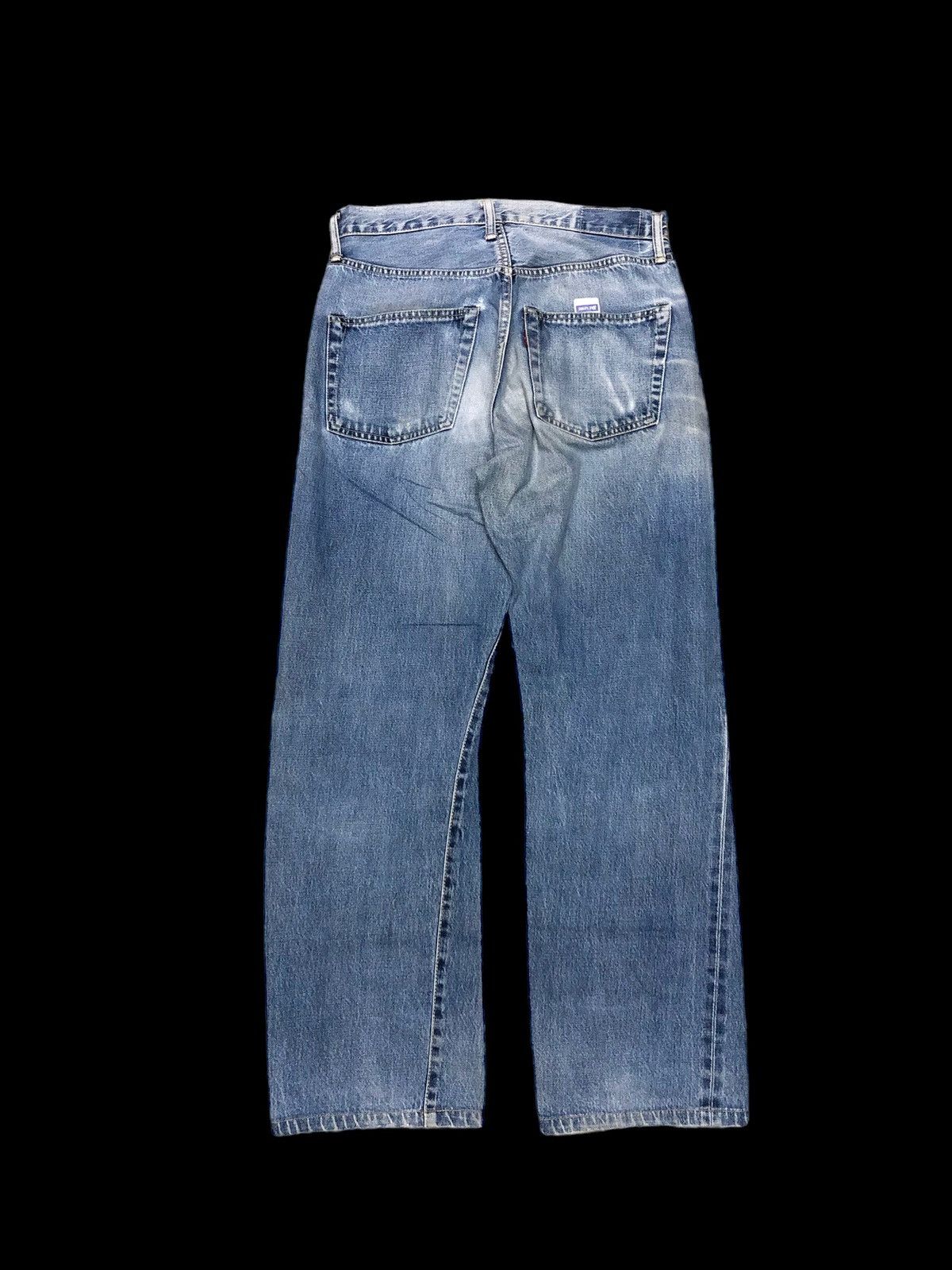 Denime DENIME JAPAN SELVEDGE DISTRESSED JEANS Size US 30 / EU 46 - 2 Thumbnail