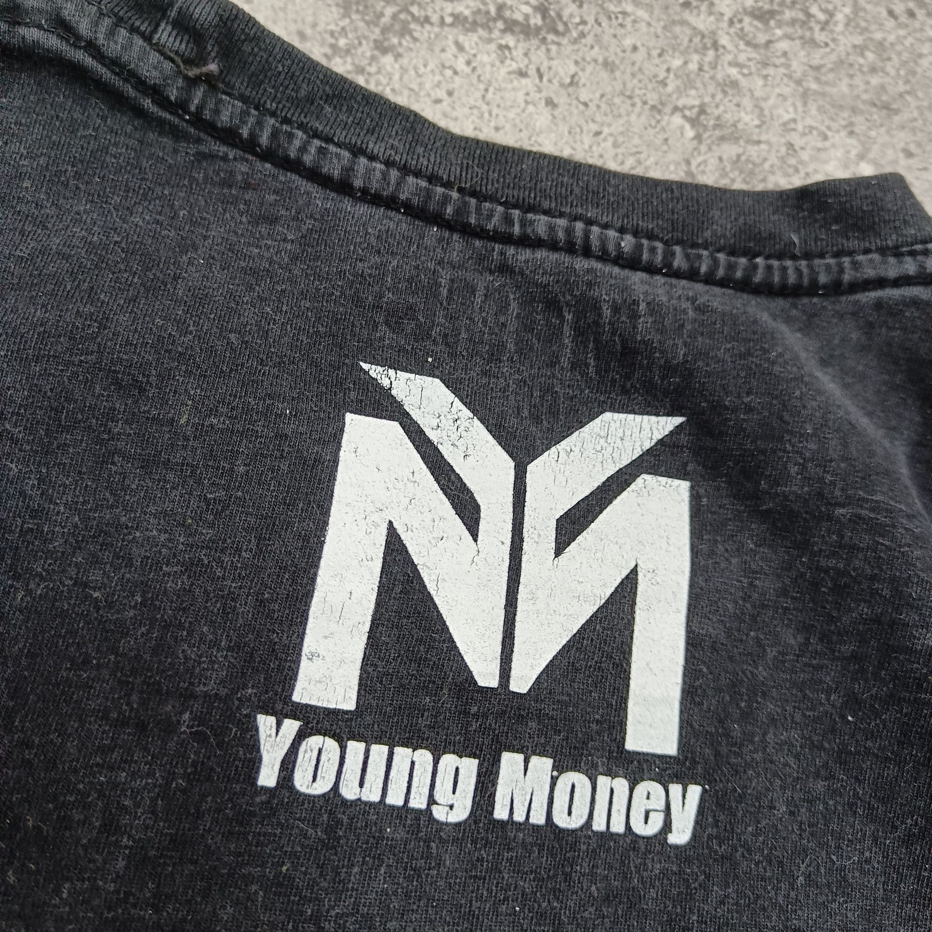 Drake × Rap Tees × Vintage Vintage YMCMB Record Label Tee Size US M / EU 48-50 / 2 - 7 Thumbnail