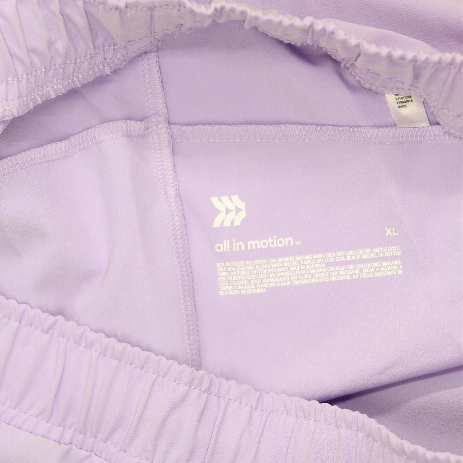Designer NWT All In Motion Hybrid Cargo Shorts 7" 87697066 S Purple Size US 30 / EU 46 - 4 Thumbnail