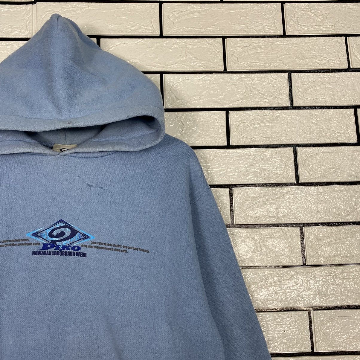 Japanese Brand 📌Vintage Hoodie Pull Over Piko Hawaii big Logo Size US L / EU 52-54 / 3 - 7 Thumbnail