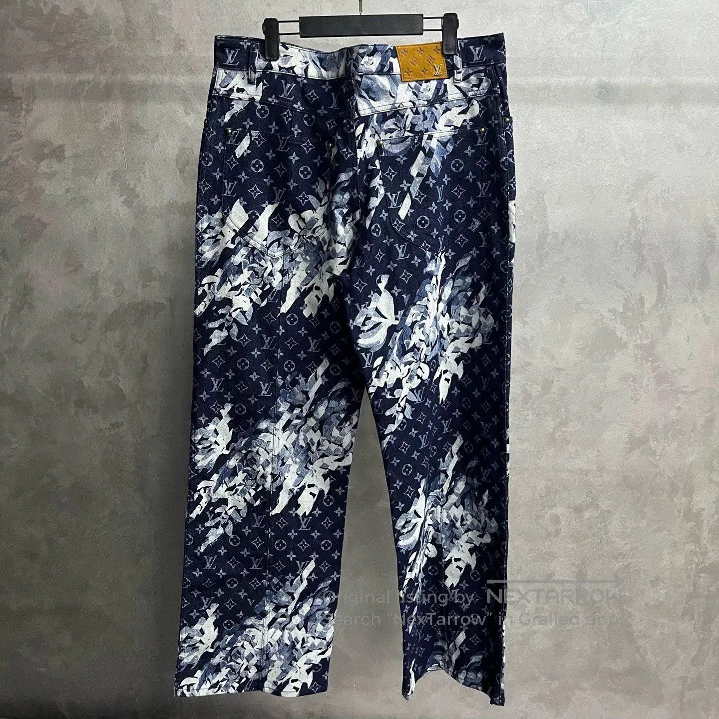 Louis Vuitton Louis Vuitton Multi-Pattern High-Waist Jeans. Size US 36 / EU 52 - 2 Thumbnail