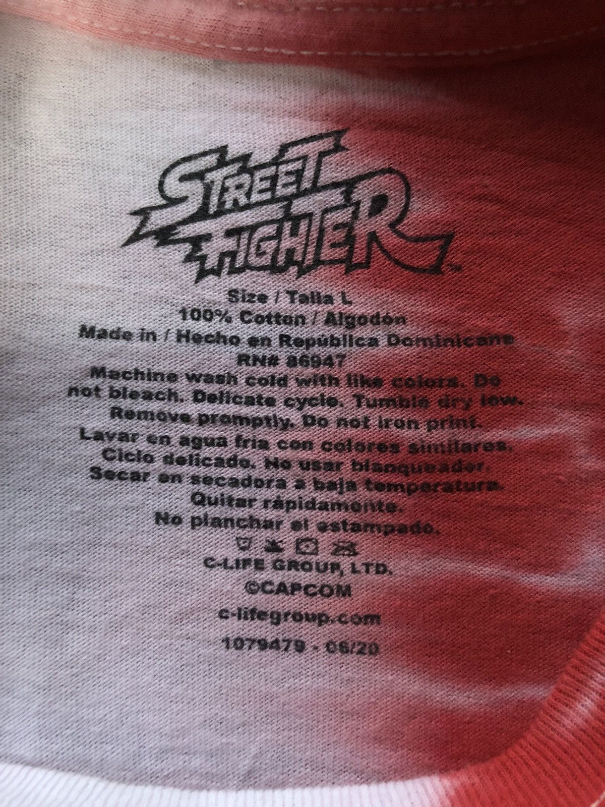 Street Fighter Vintage Street Fighter II Ryu Photo Tee Capcom Shirt Tee Size US L / EU 52-54 / 3 - 13 Thumbnail
