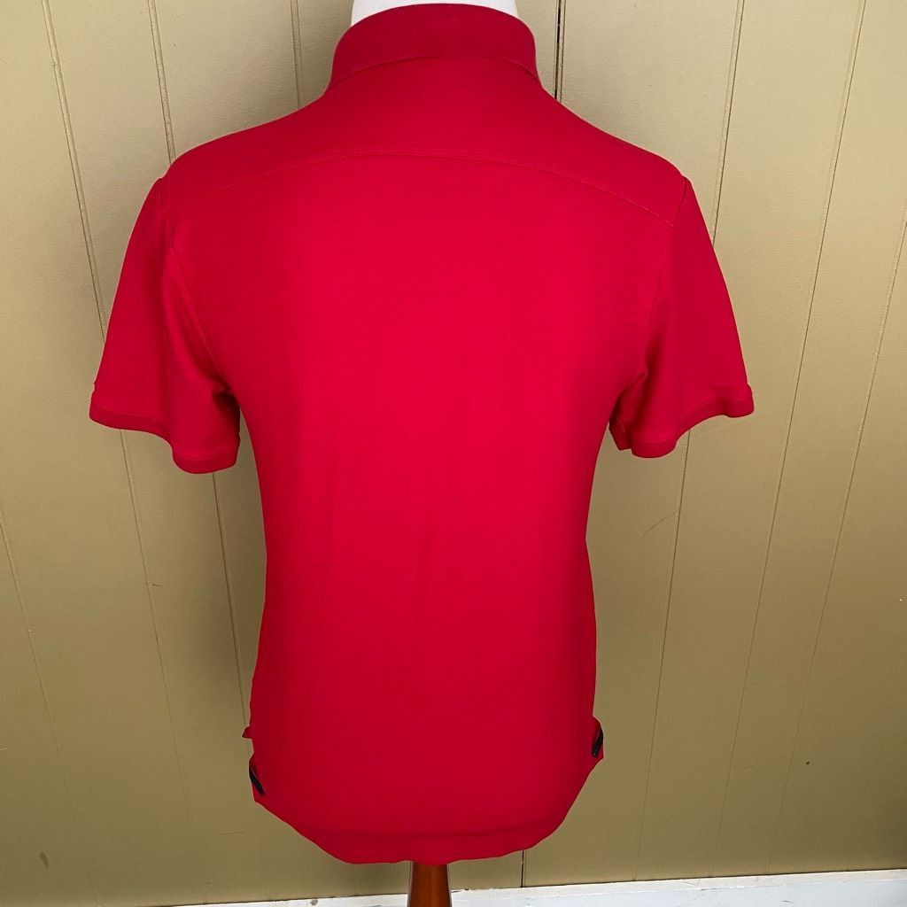 New Era New Era men M 3 button short sleeve polo red Size US M / EU 48-50 / 2 - 7 Thumbnail