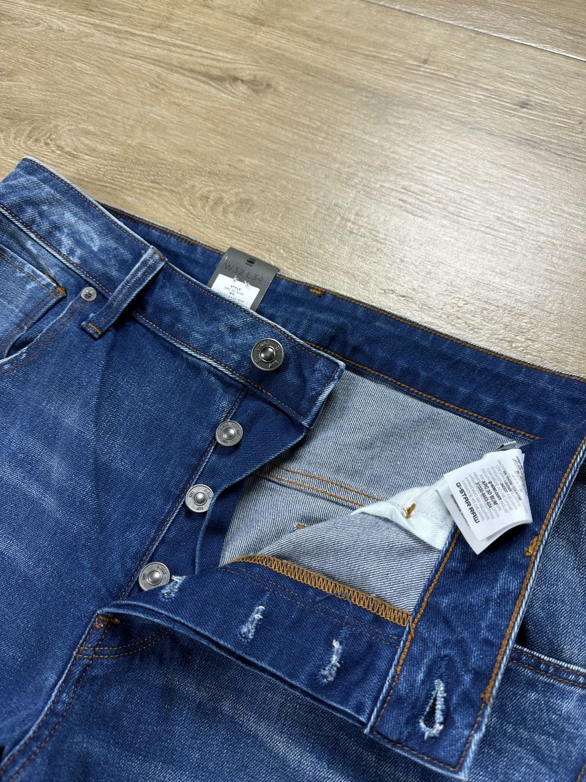 G-Star NEW🏷️ G-Star Raw Arc 3D Slim Denim Jeans Size US 32 / EU 48 - 4 Thumbnail