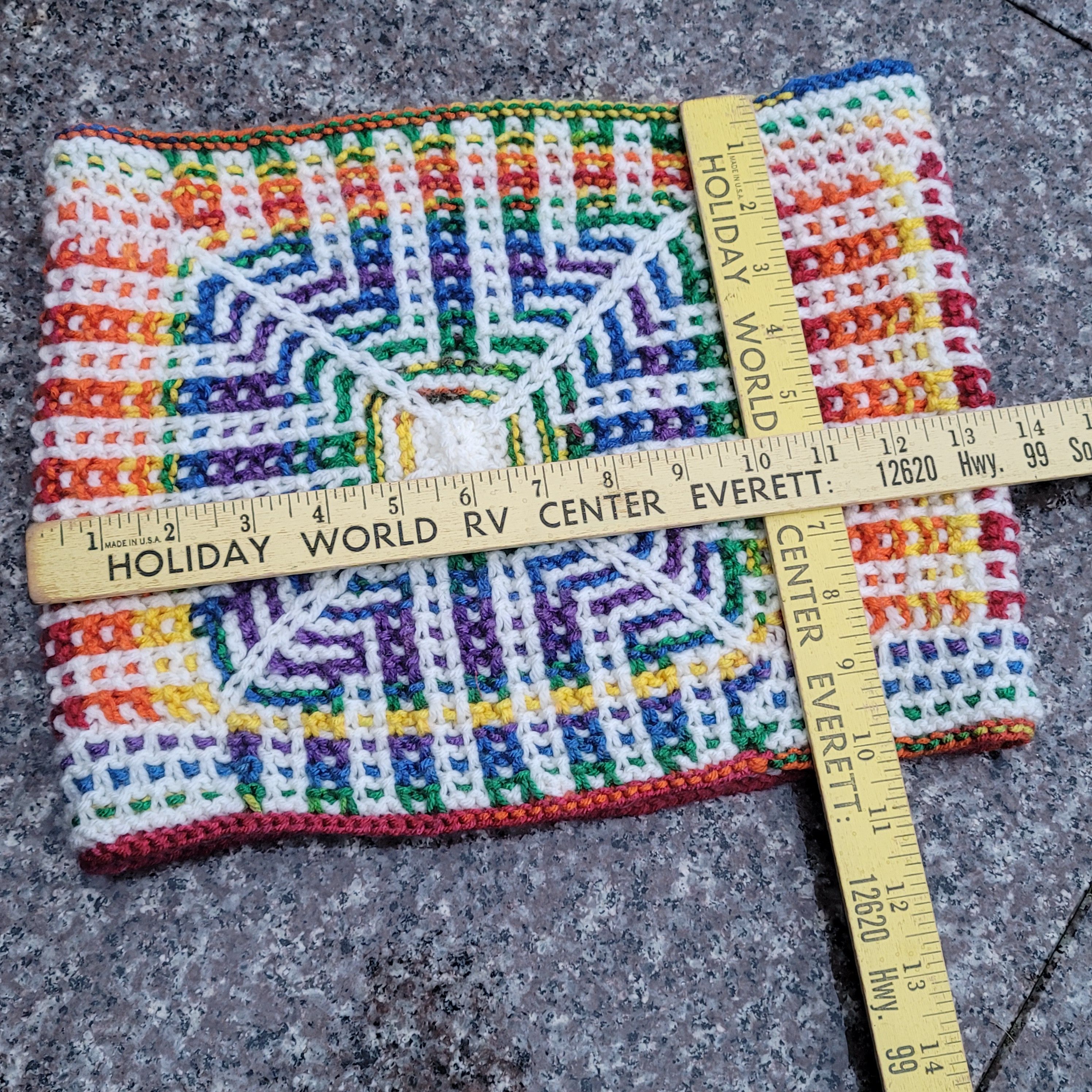 Other Hand-made boho neck warmer scarf Size ONE SIZE - 4 Thumbnail