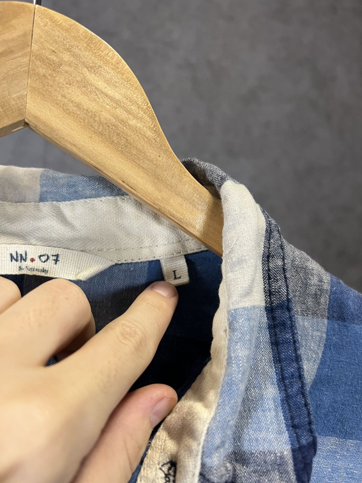 NN07 NN07 No Nationality designer linen shirt Size US L / EU 52-54 / 3 - 4 Thumbnail