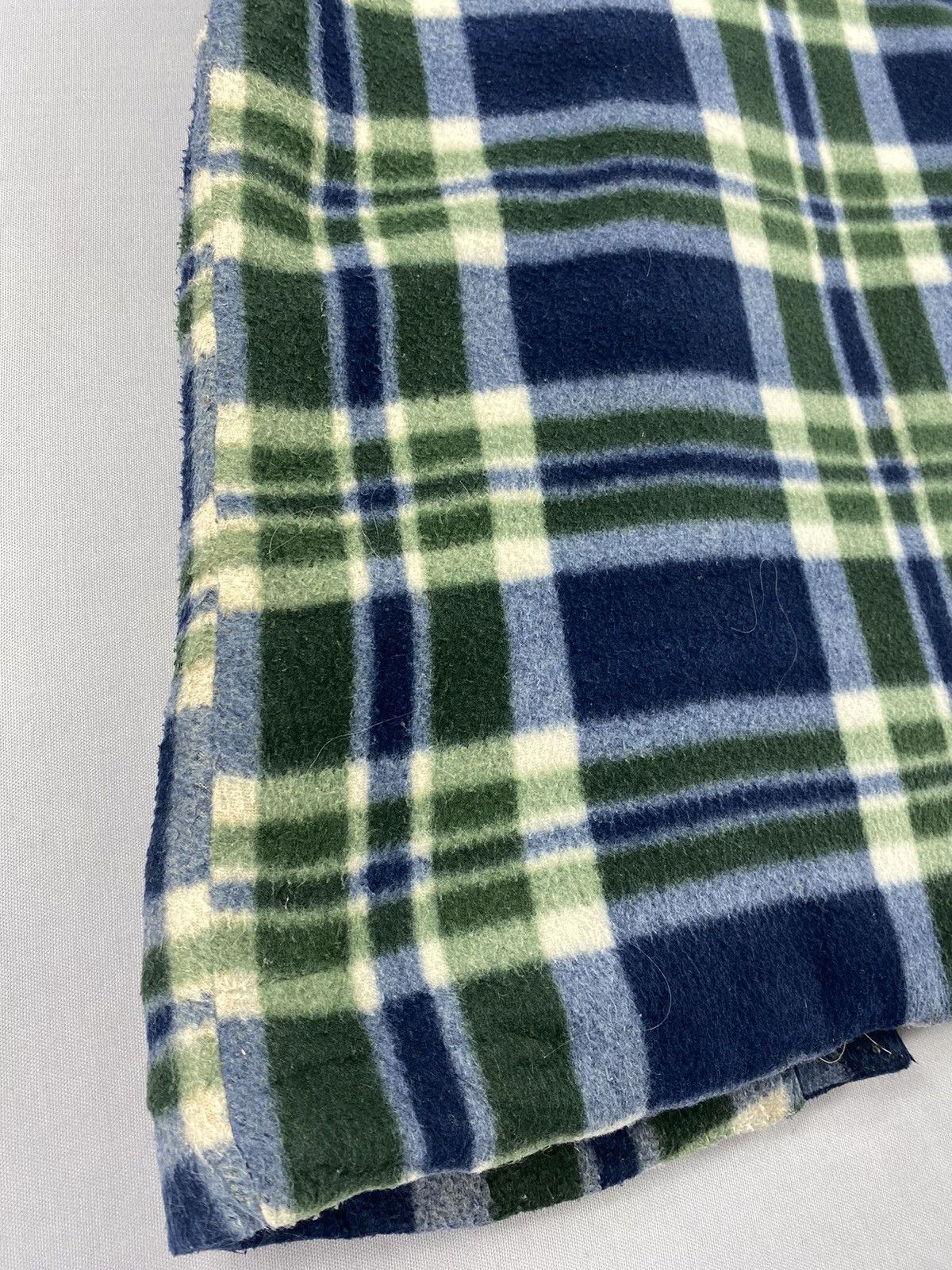 Designer Vintage Japanese Kimono Tartan Check Wool Jacket By Hanten Size US M / EU 48-50 / 2 - 6 Thumbnail