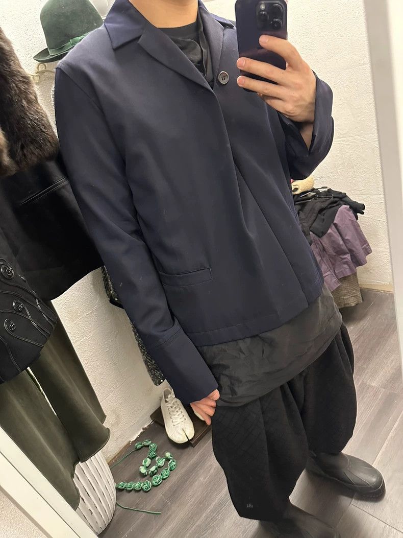 Yohji Yamamoto yohji yamamoto size os Wool pullover jacket 2502-Nextarrow Size US M / EU 48-50 / 2 - 9 Thumbnail