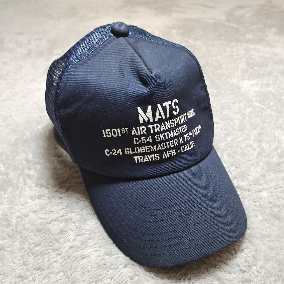 Avirex AVIREX MATS USAF MILITARY ARMY SNAPBACK MESH CAP Size ONE SIZE - 2 Thumbnail