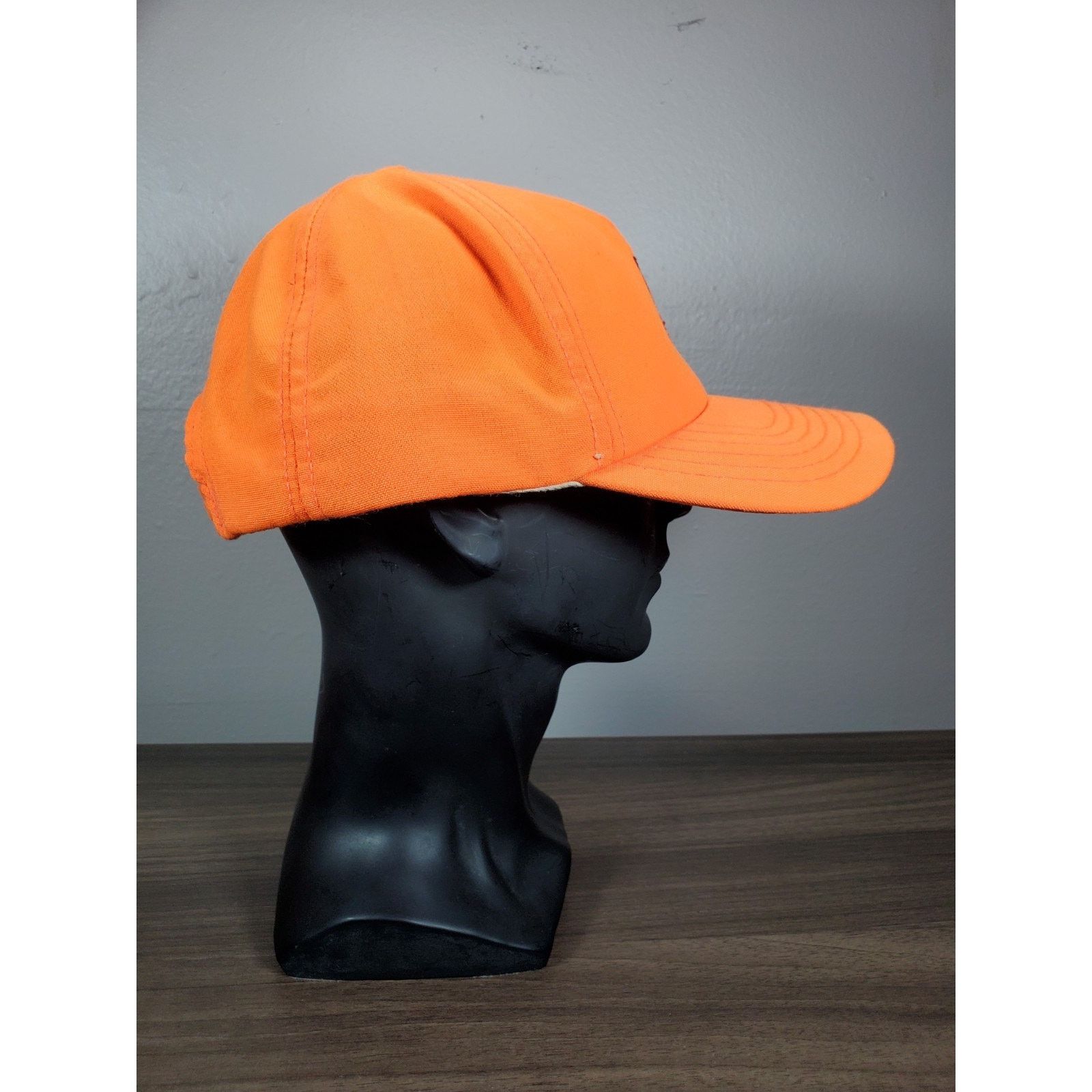 Vintage Purina Mills Hat Snapback Cap Orange Dog Food Chow Hunting Size ONE SIZE - 6 Thumbnail