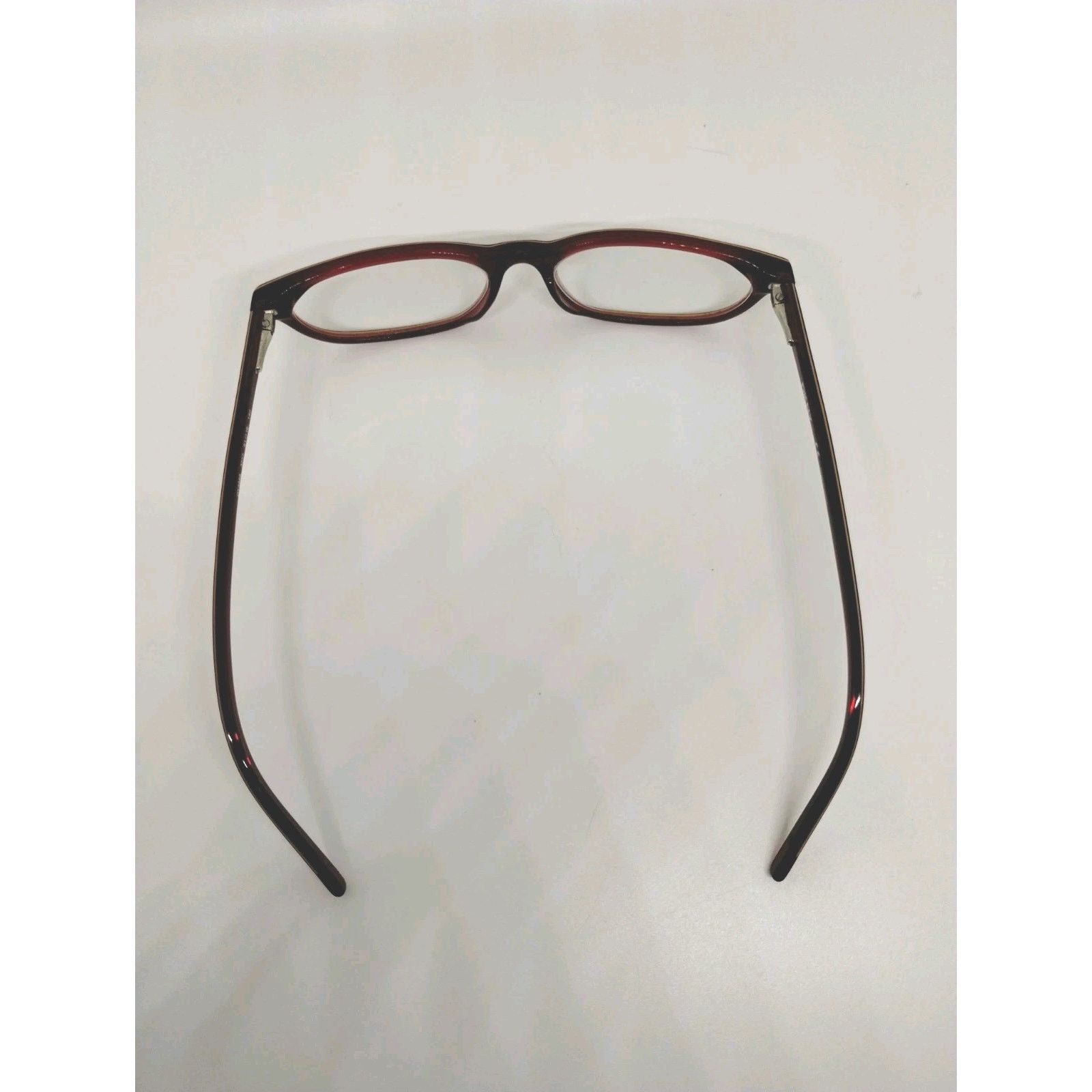 DKNY DKNY DY4558 3277 Eyeglasses Frames Brown Red Round Cat Eye Size ONE SIZE - 8 Thumbnail