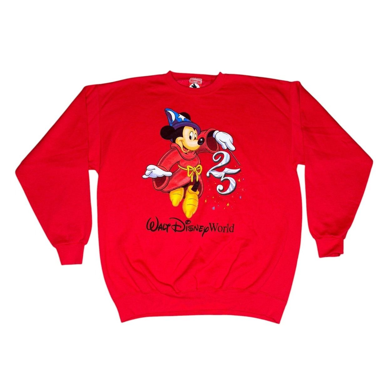 Disney × Vintage Vintage 90s Disney World Mickey Mouse Crewneck Sweatshirt Size US XXL / EU 58 / 5 - 1 Thumbnail