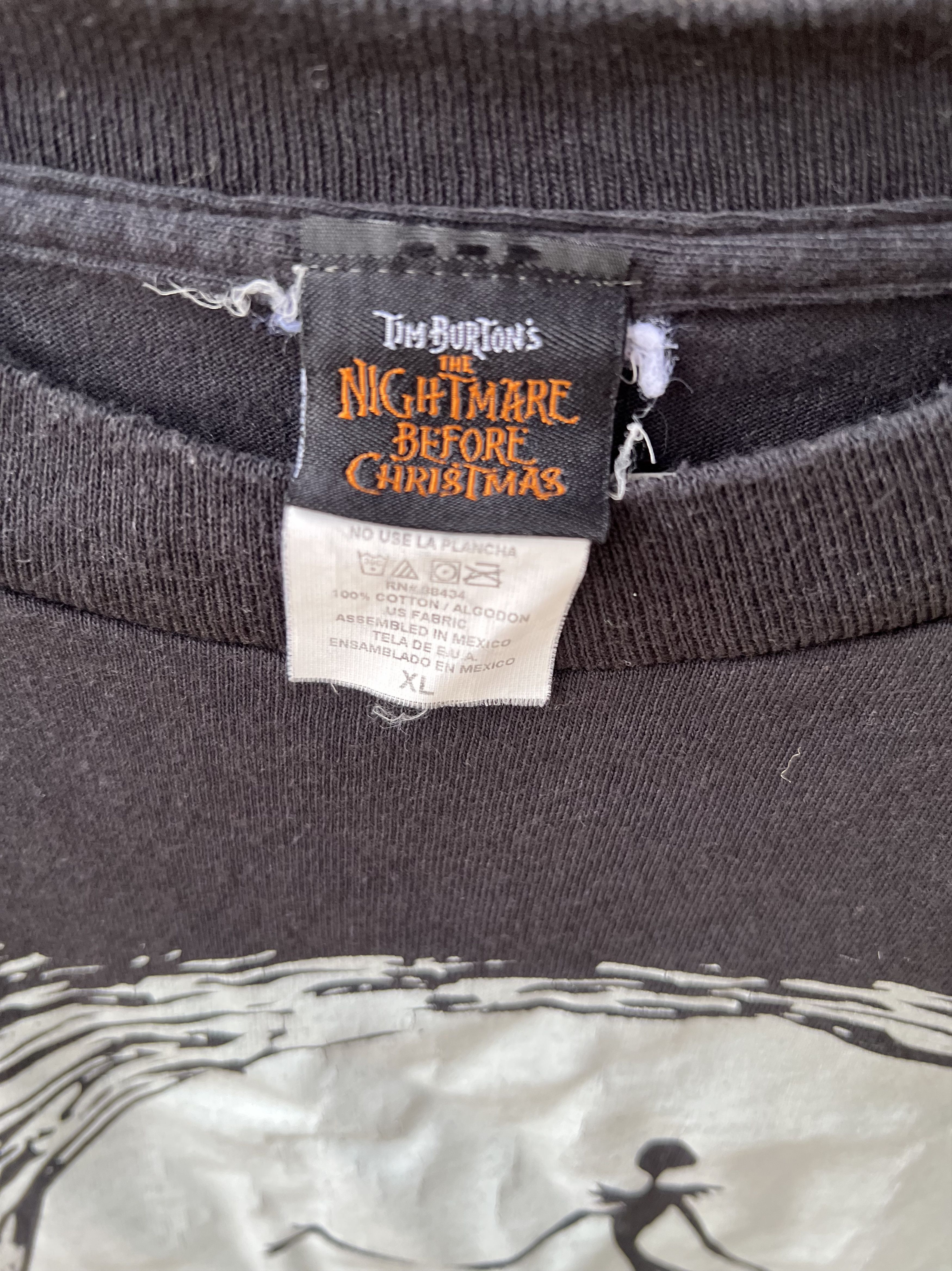 Disney The Nightmare Before Christmas T-Shirt Horror Halloween Size US XL / EU 56 / 4 - 3 Thumbnail