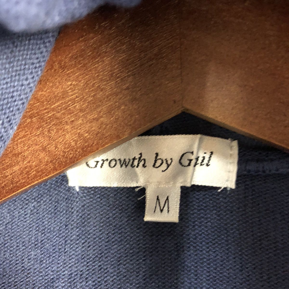 Faded Glory × Homespun Knitwear × Japanese Brand DL Growth By Gril faded Hoodie cardigan Knitwear #C602 Size US L / EU 52-54 / 3 - 10 Thumbnail