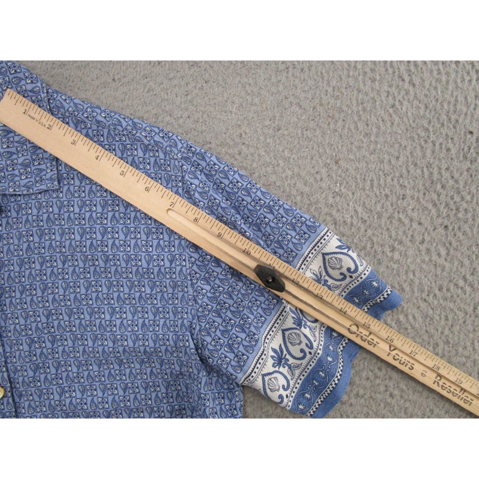 Tommy Bahama VINTAGE Womens Tommy Bahama Silk Geometric Hawaiian Short Sleeve Button Shirt XS Size XS / US 0-2 / IT 36-38 - 6 Thumbnail