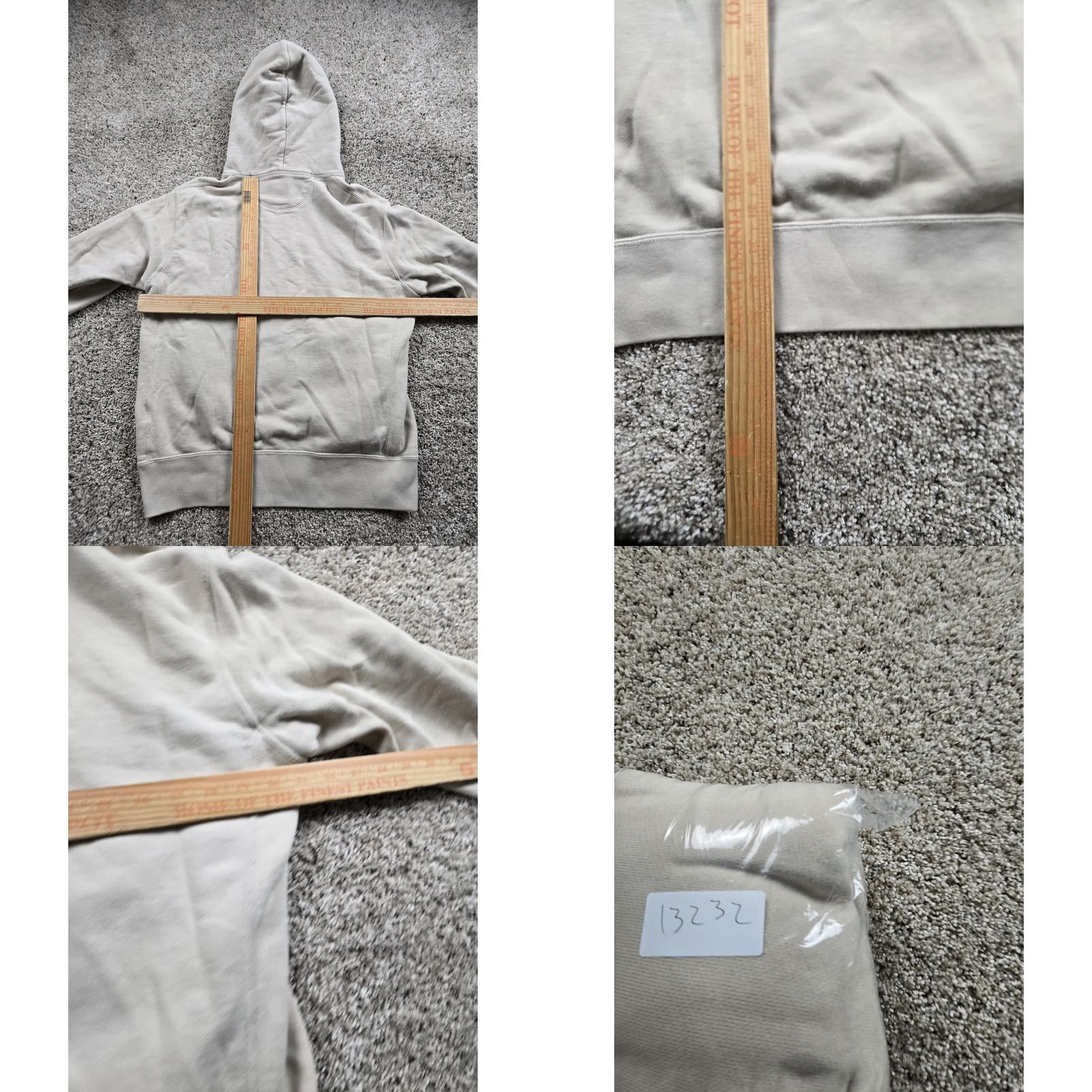 Uniqlo Uniqlo Hoodie Mens M Beige Pullover Sweatshirt Hooded Pockets Casual Long Sleeve Size US M / EU 48-50 / 2 - 8 Thumbnail