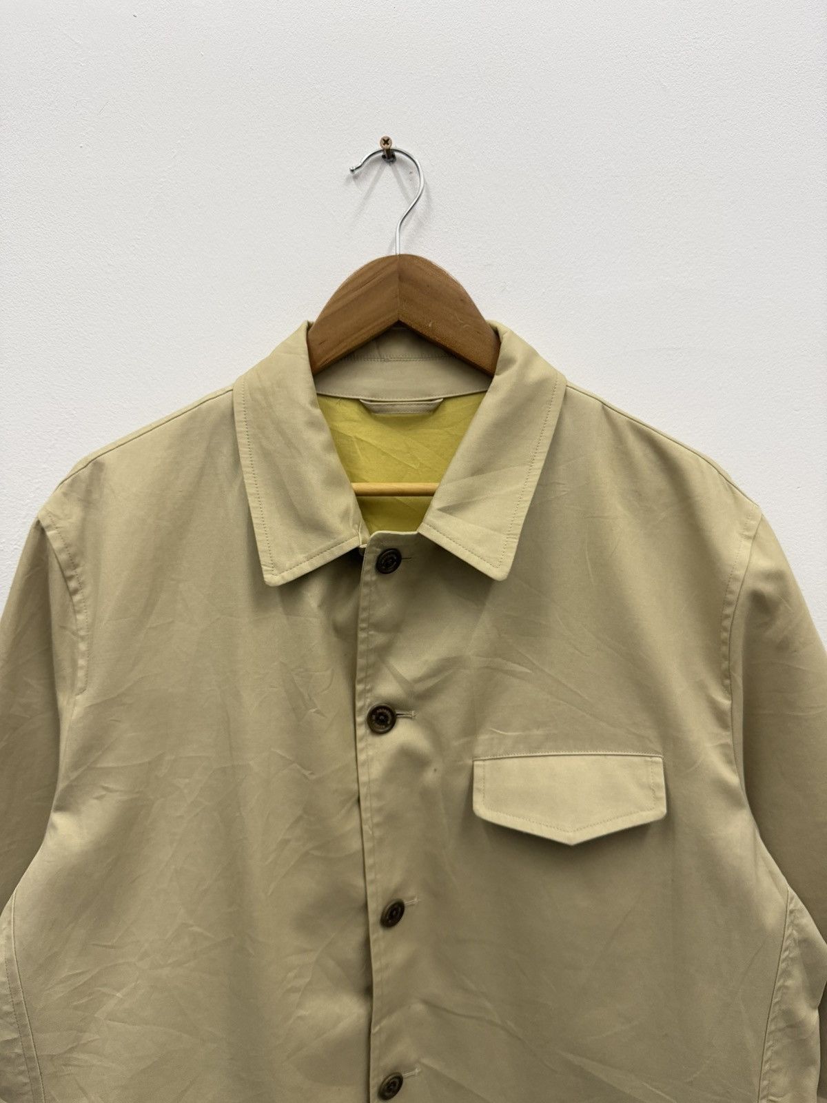 Aquascutum Aquascutum Beige Cotton Field Military Design Jacket Size US L / EU 52-54 / 3 - 5 Thumbnail