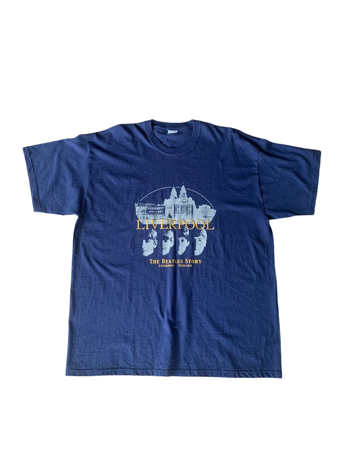 Band Tees Vintage Beatles Liverpool Tee Size US XXL / EU 58 / 5 - 2 Thumbnail