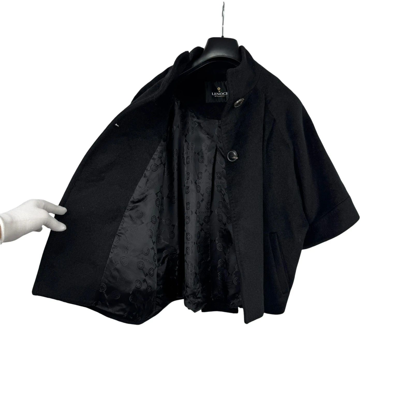 Other Lenoci Key To Elegance Cashmere Coat Short Sleeve Size M / US 6-8 / IT 42-44 - 9 Thumbnail