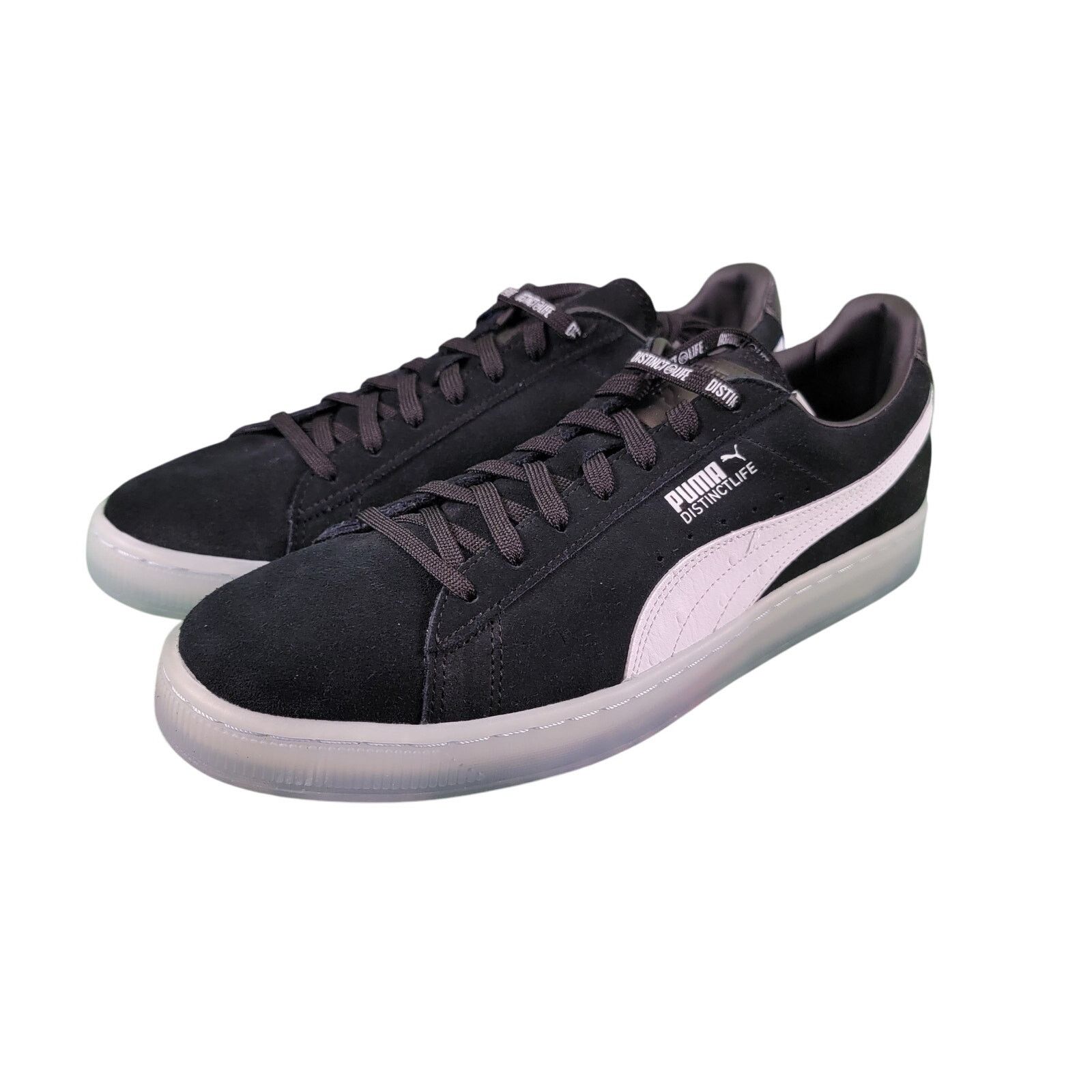 Puma PUMA Suede v2 Distinct Life Black/White Mens Sz 10 36482601 Size US 10 / EU 43 - 1 Thumbnail