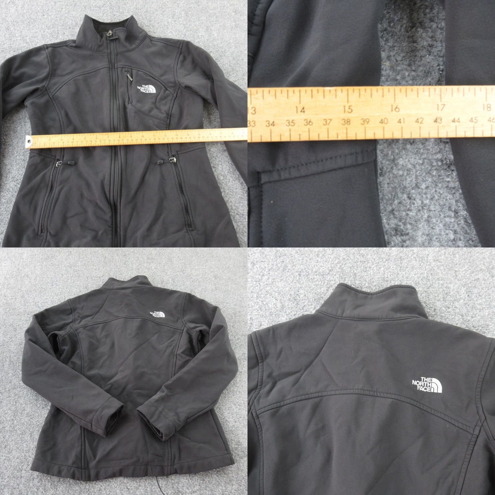 The North Face The North Face Jacket Womens Small Black Softshell Full Zip WindWall Outdoors Fleece Size S / US 4 / IT 40 - 8 Thumbnail