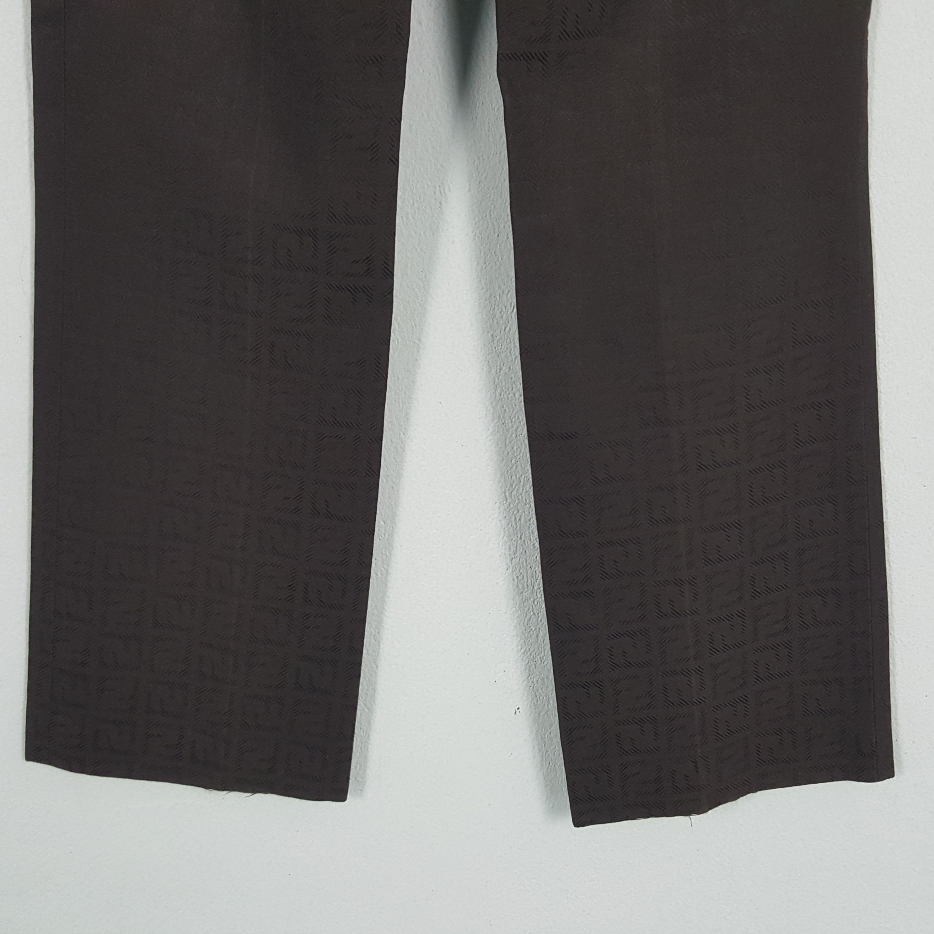 Fendi × Vintage Vintage Fendi Monogram Pants Size 27" / US 4 / IT 40 - 6 Thumbnail