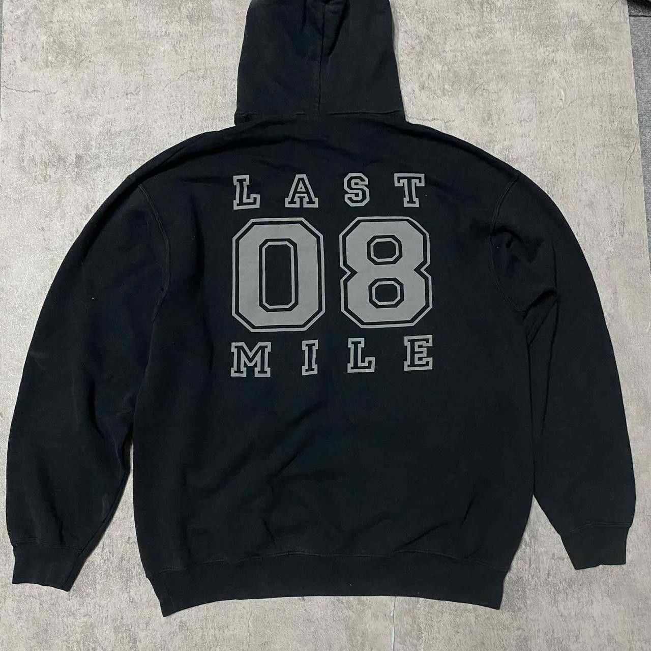 Fruit Of The Loom Black and white Last Mile hoodie Size US XL / EU 56 / 4 - 4 Thumbnail