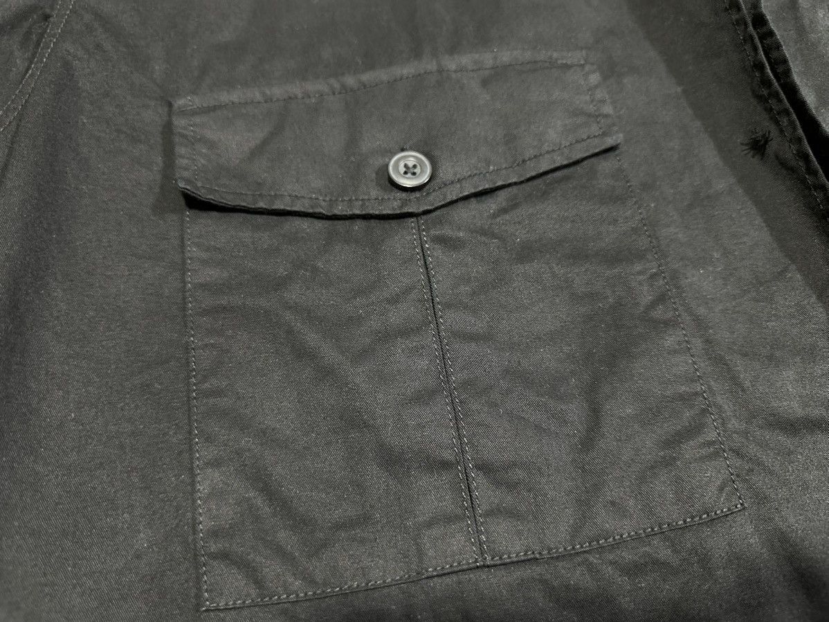 GU × Japanese Brand 🔥Black Type-Military Shirt Short Sleeve Size US XL / EU 56 / 4 - 5 Thumbnail