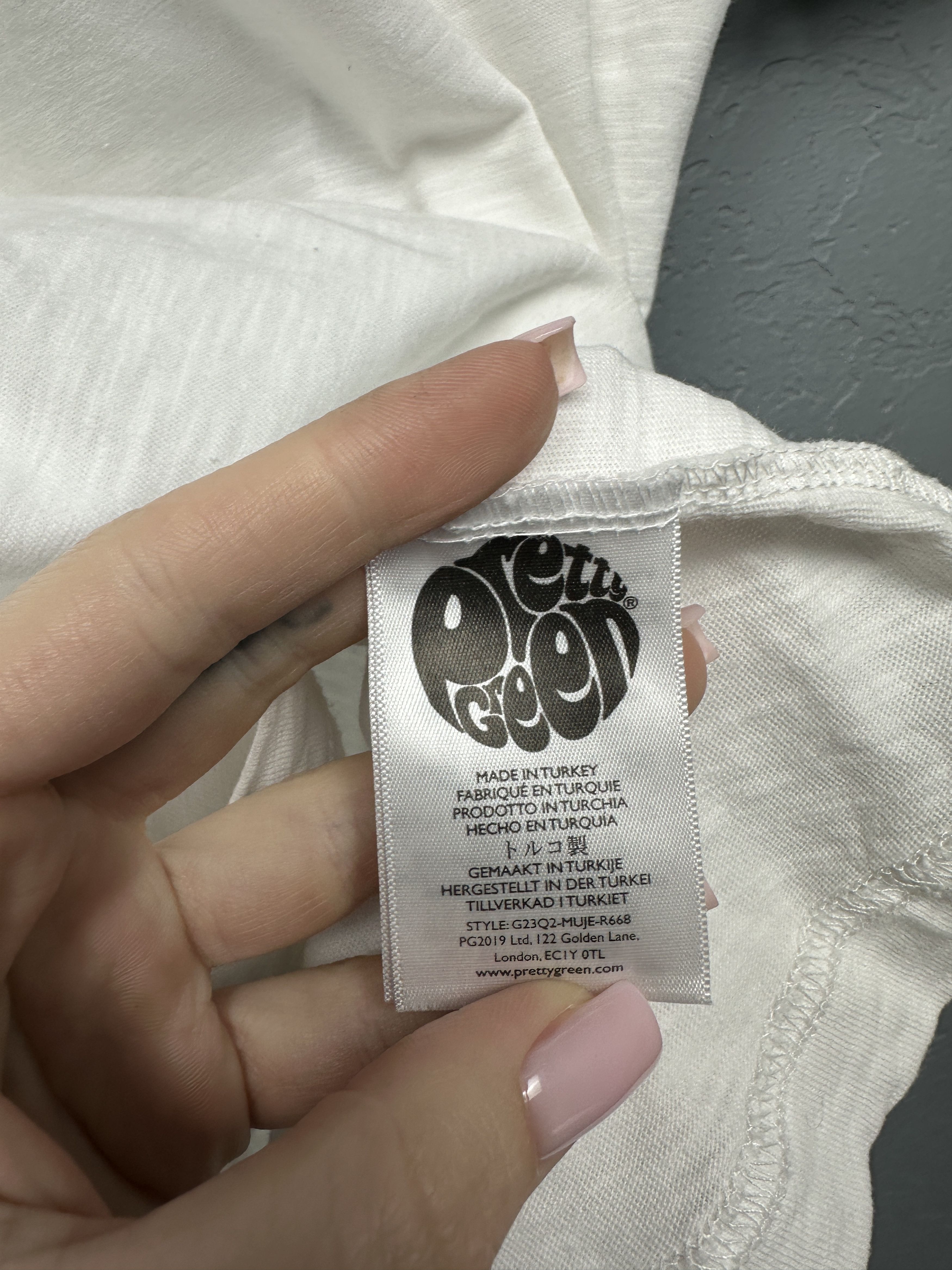 Pretty Green Pretty Green Mens T-Shirt Size US L / EU 52-54 / 3 - 6 Thumbnail