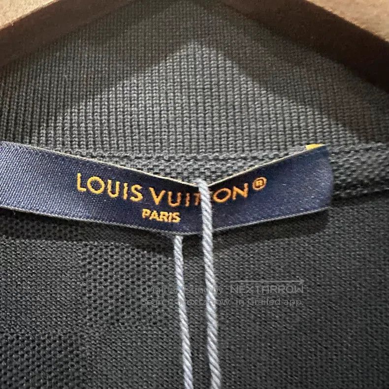 Louis Vuitton Louis Vuitton Navy Checker Polo Short Sleeve Size US M / EU 48-50 / 2 - 4 Thumbnail