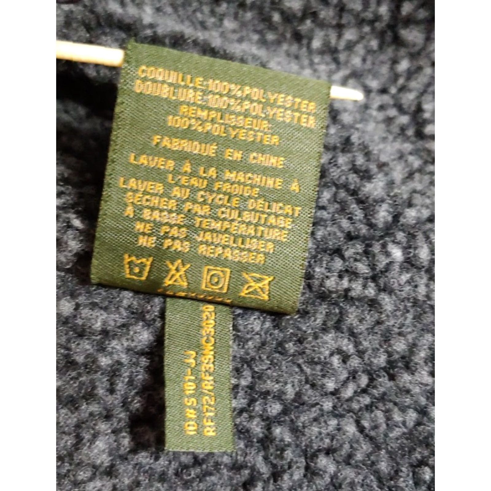 Vintage Rainforest RFT Vest Mens 2XL Gray Camouflage Fleece Lined Zip Vest Pockets Rainforest RFT Size US XXL / EU 58 / 5 - 6 Thumbnail