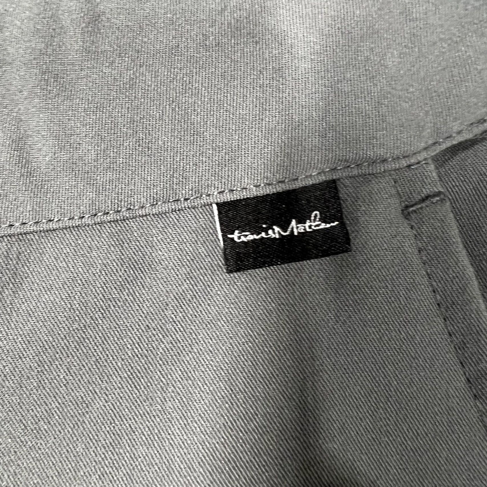 TravisMathew Travis Mathew Mens Golf Pants Stretch Waist 38 Inseam 31 Solid Gray EUC Pants Regular Men Size US 38 / EU 54 - 3 Thumbnail