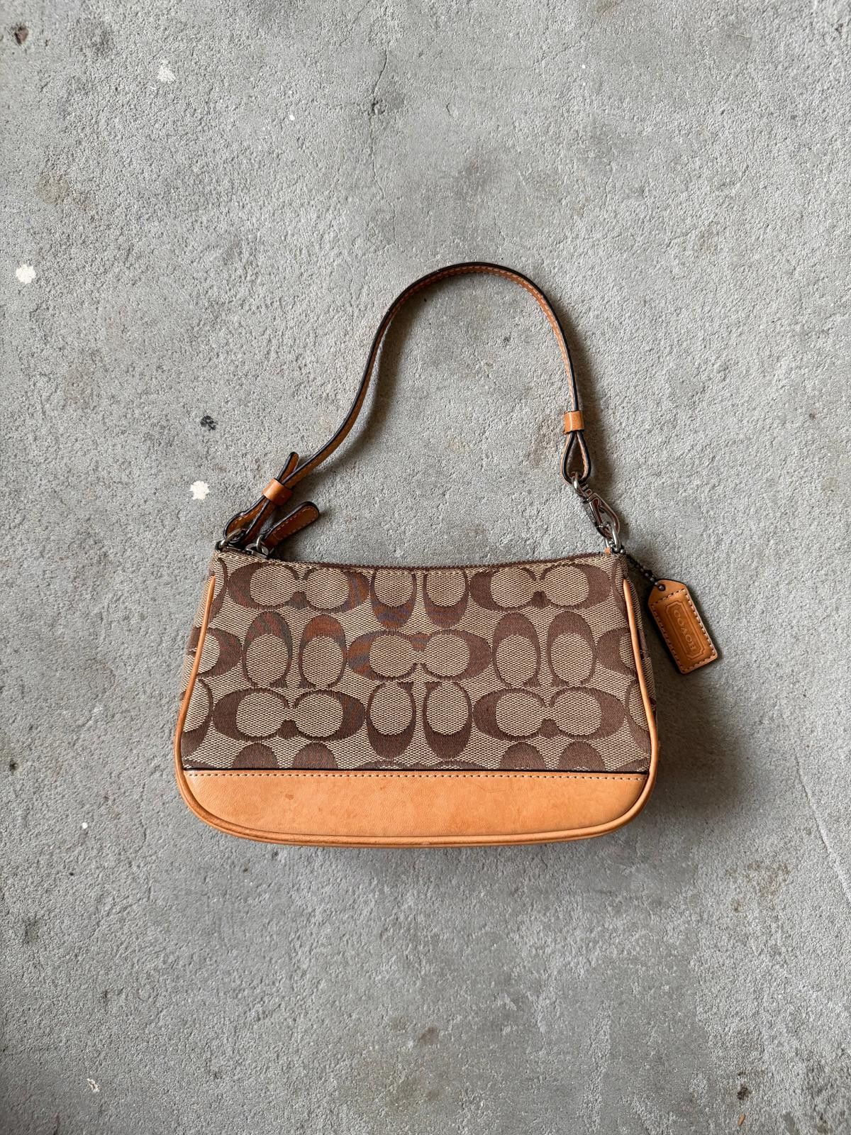 Coach Coach Y2K Demi Shoulder Bag Tan Size ONE SIZE - 1 Thumbnail