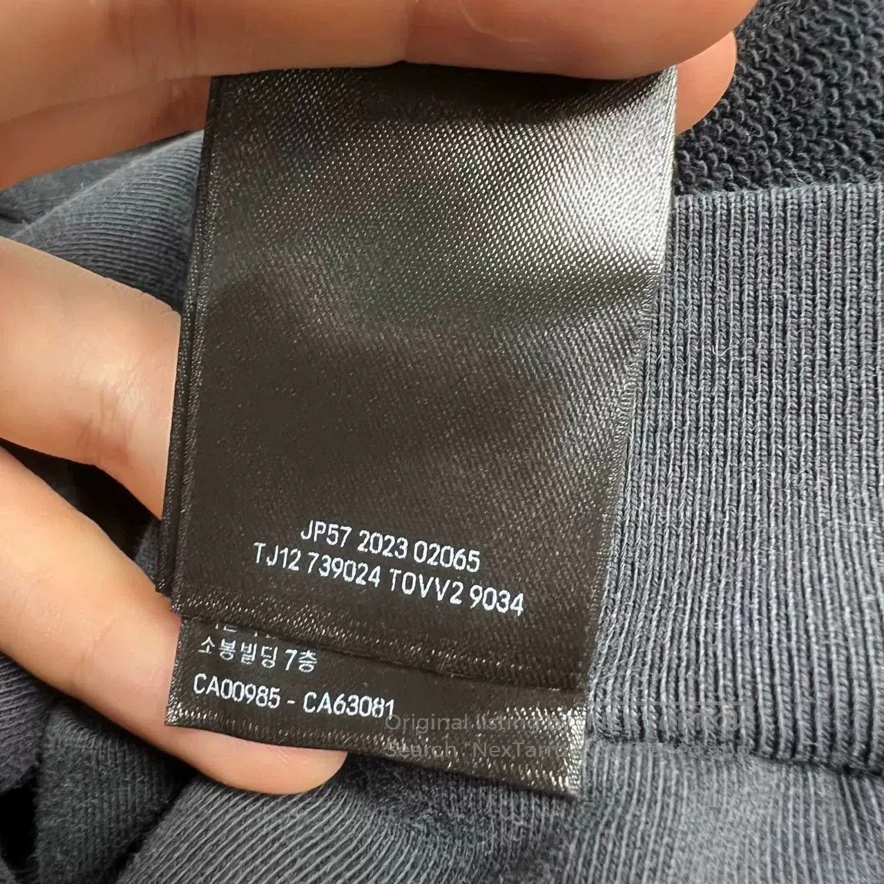 Balenciaga balenciaga black gray embroidered hoodie. Size US M / EU 48-50 / 2 - 6 Thumbnail